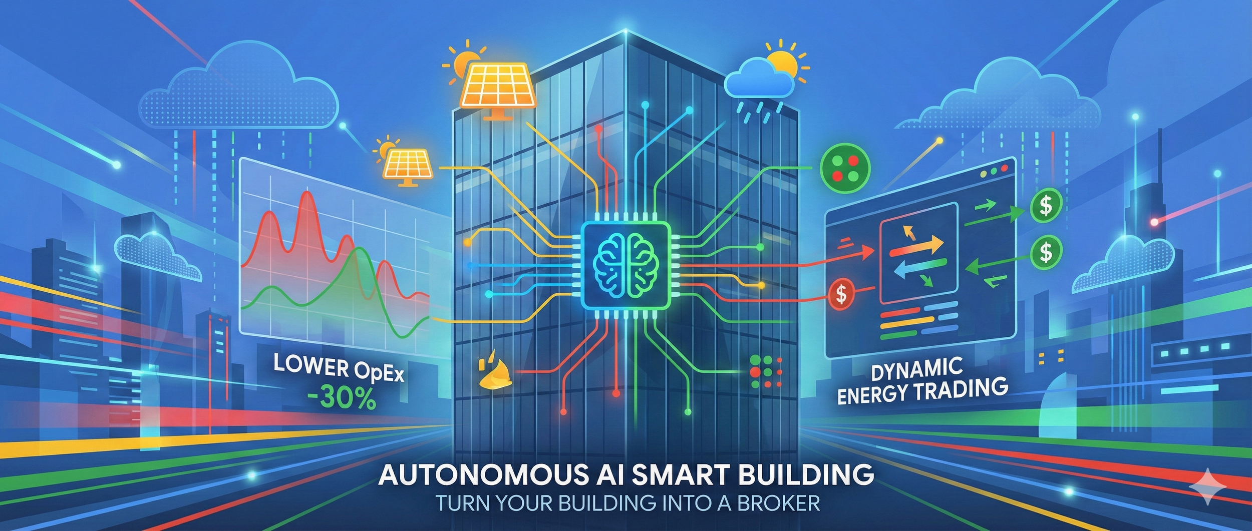 The Active Building: Turn Your Real Estate into an Energy Broker and Lower OpEx by 30% with Autonomous AI