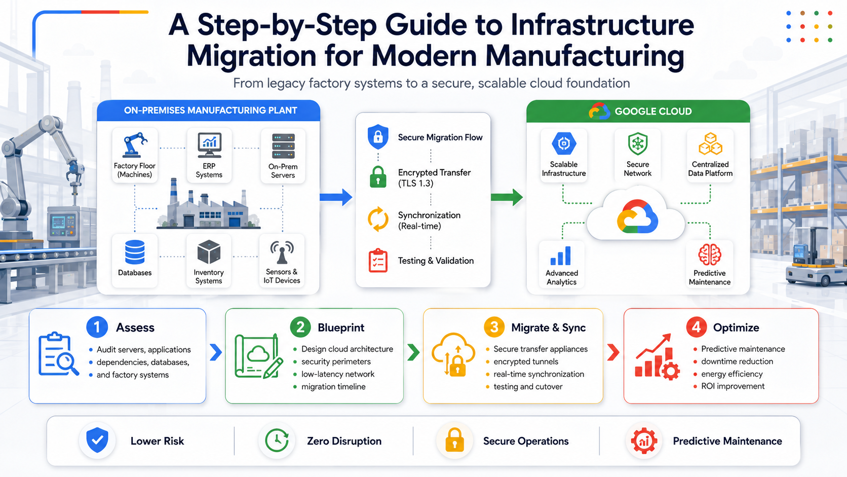 A Step-by-Step Guide to Infrastructure Migration for Modern Manufacturing