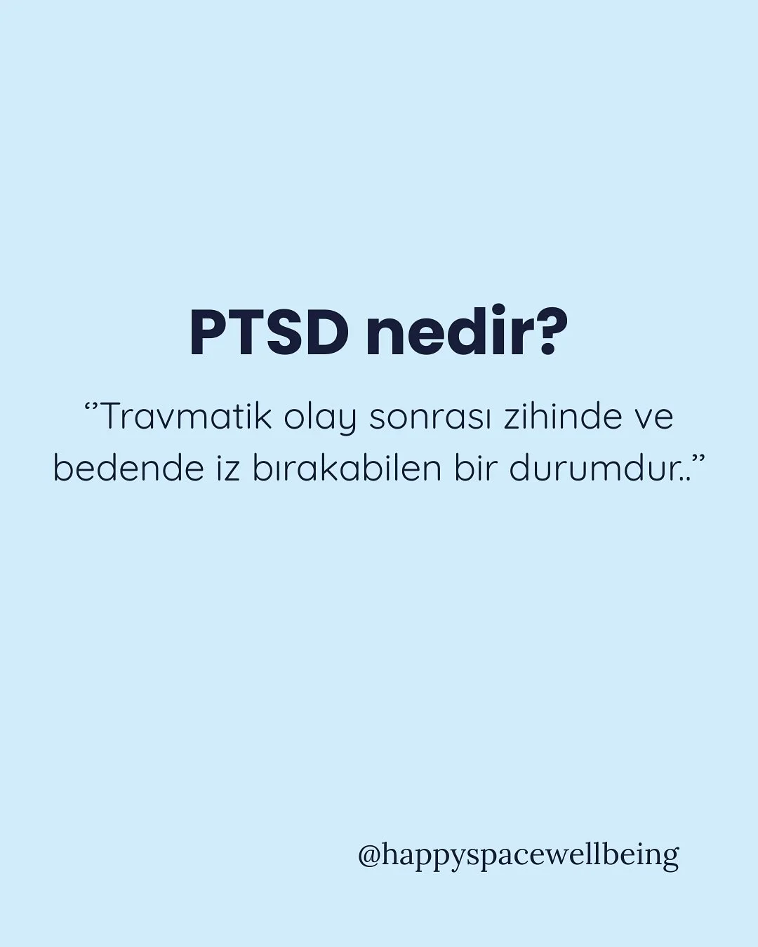 PTSD (Travma Sonrası Stres Bozukluğu), yaşanan travmatik olayların ardından zihinde ve bedende iz bırakabilen bir durumdur.✨

Belirtiler bazen normal stres tepkileriyle karışabilir.🌿

Peki, farkı nedir?

Normal stres tepkileri genellikle birka&ccedi