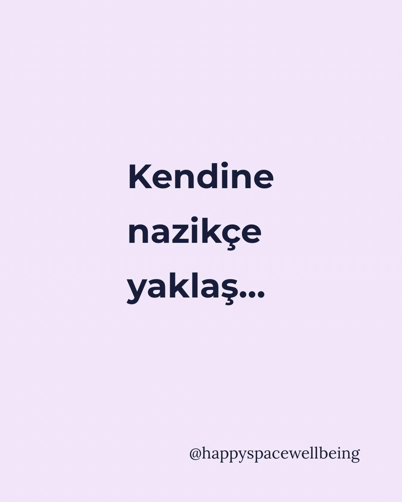 Kendine nazik&ccedil;e yaklaş.🤍

&Ccedil;&uuml;nk&uuml; kendine nasıl davrandığın, sadece bir &ldquo;d&uuml;ş&uuml;nce tarzı&rdquo; değil;
sinir sistemin &uuml;zerinde doğrudan etkisi olan bir deneyim.🪷

Kendini eleştirdiğinde, beynin bunu bir tehd