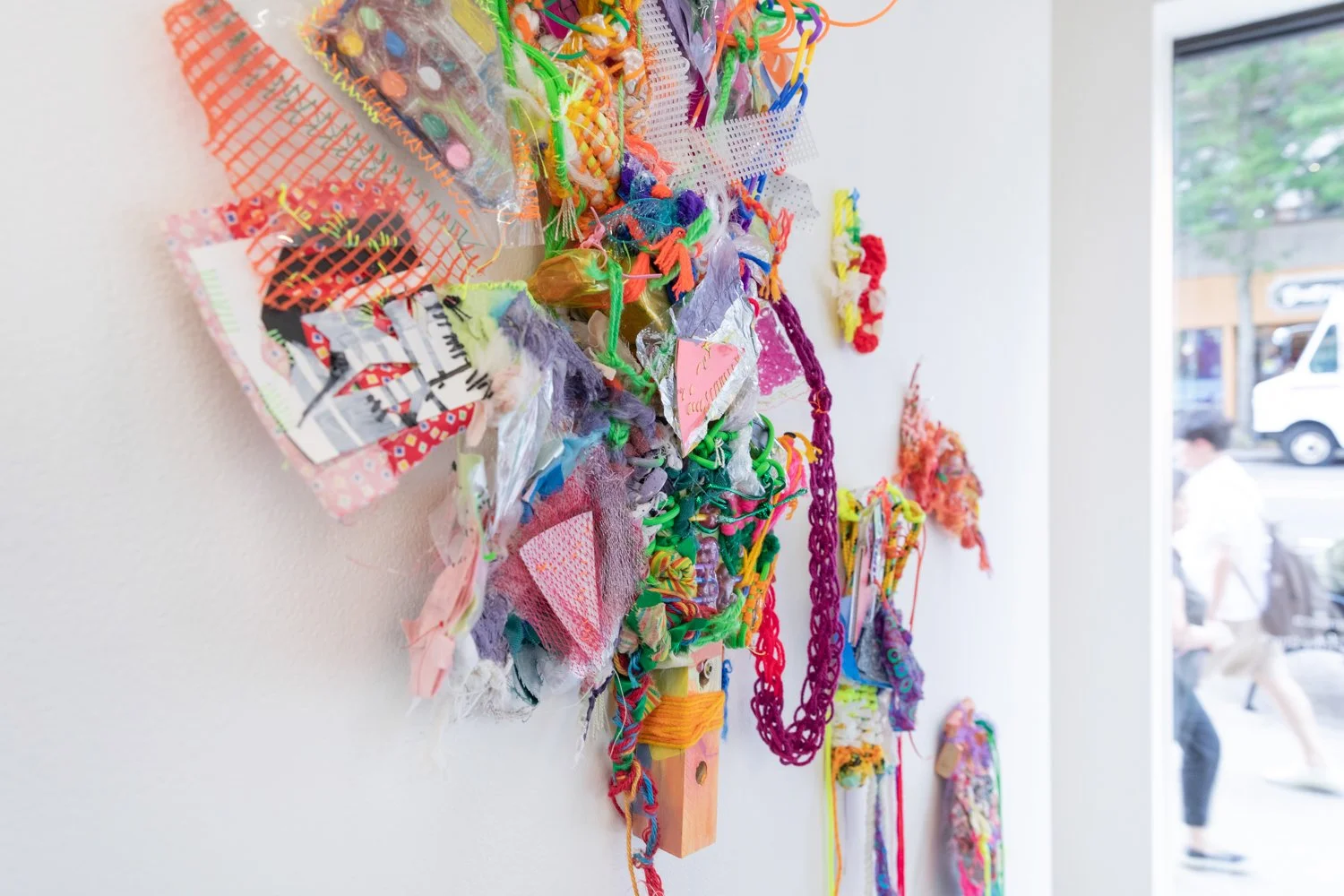 Installation view: "shape_shifting_support_systems," July 14 - August 27, 2022, Praise Shadows Art Gallery, Brookline, MA. All artwork © the artists. Photography by Dan Watkins for Praise Shadows Art Gallery.