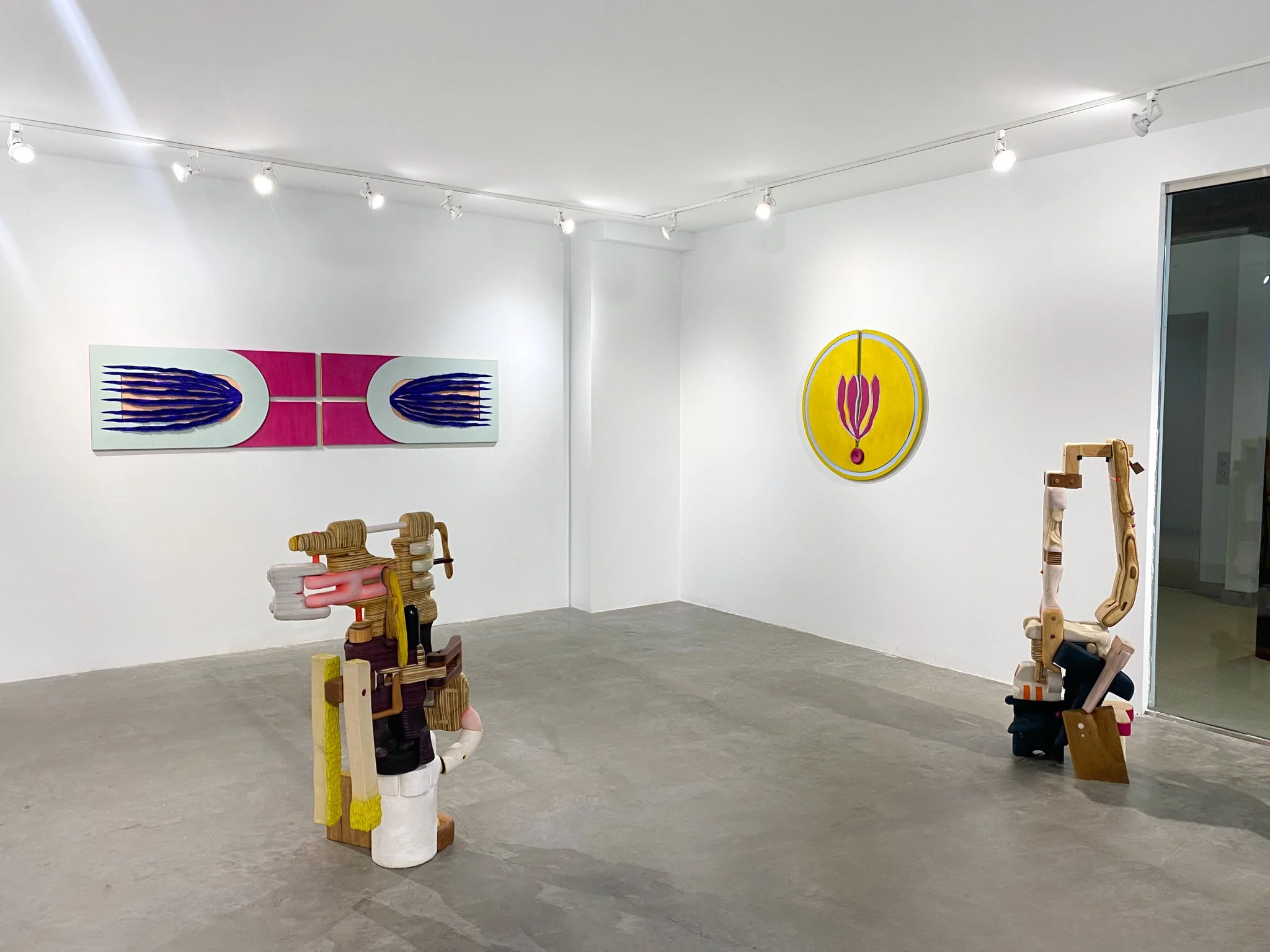 Installation view: "A Romance Of...", January 5-February 12, 2023, Abigail Ogilvy Gallery, Boston, MA. All artwork © the artists. Photography by Abigail Ogilvy Gallery.