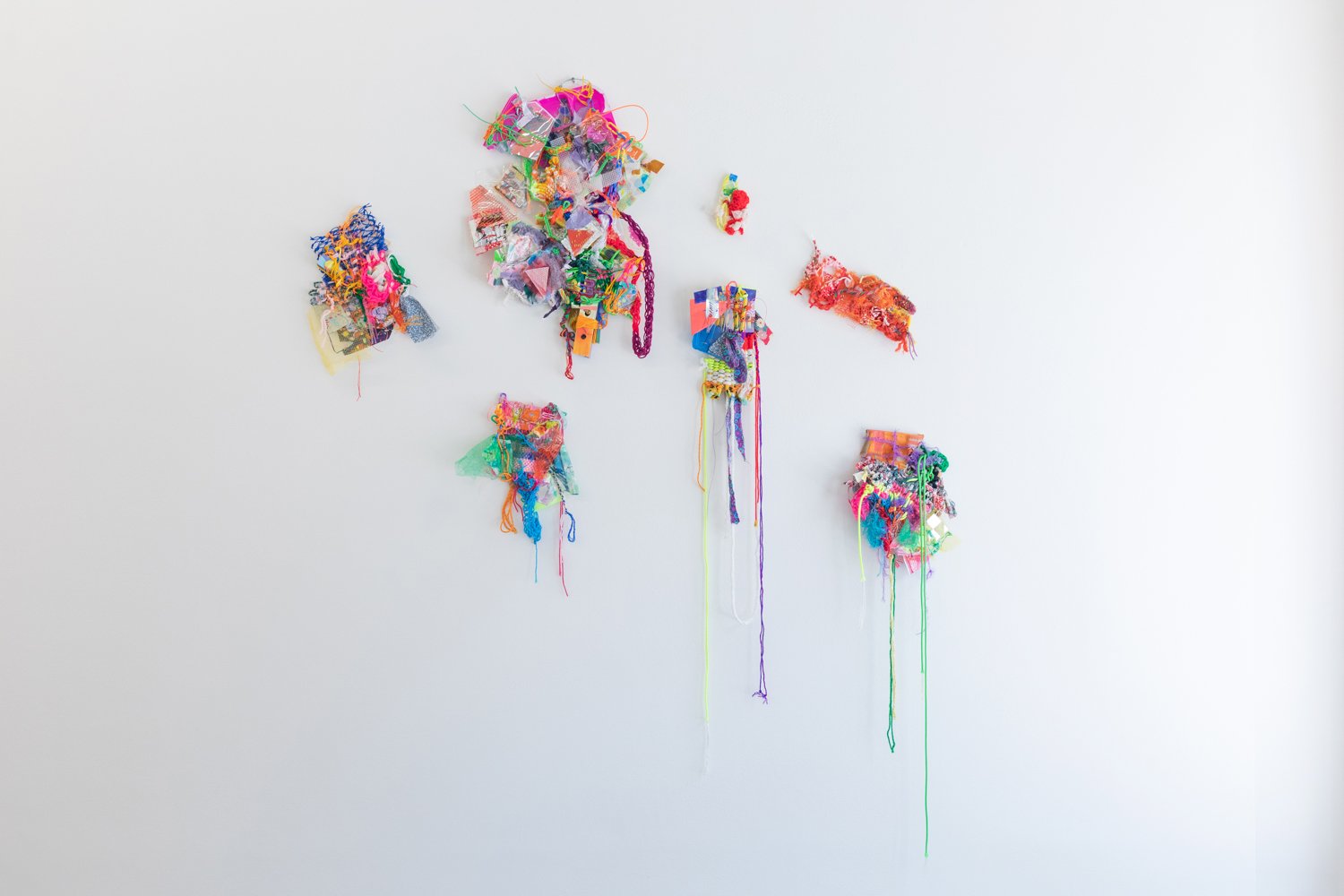 Installation view: "shape_shifting_support_systems," July 14 - August 27, 2022, Praise Shadows Art Gallery, Brookline, MA. All artwork © the artists. Photography by Dan Watkins for Praise Shadows Art Gallery.