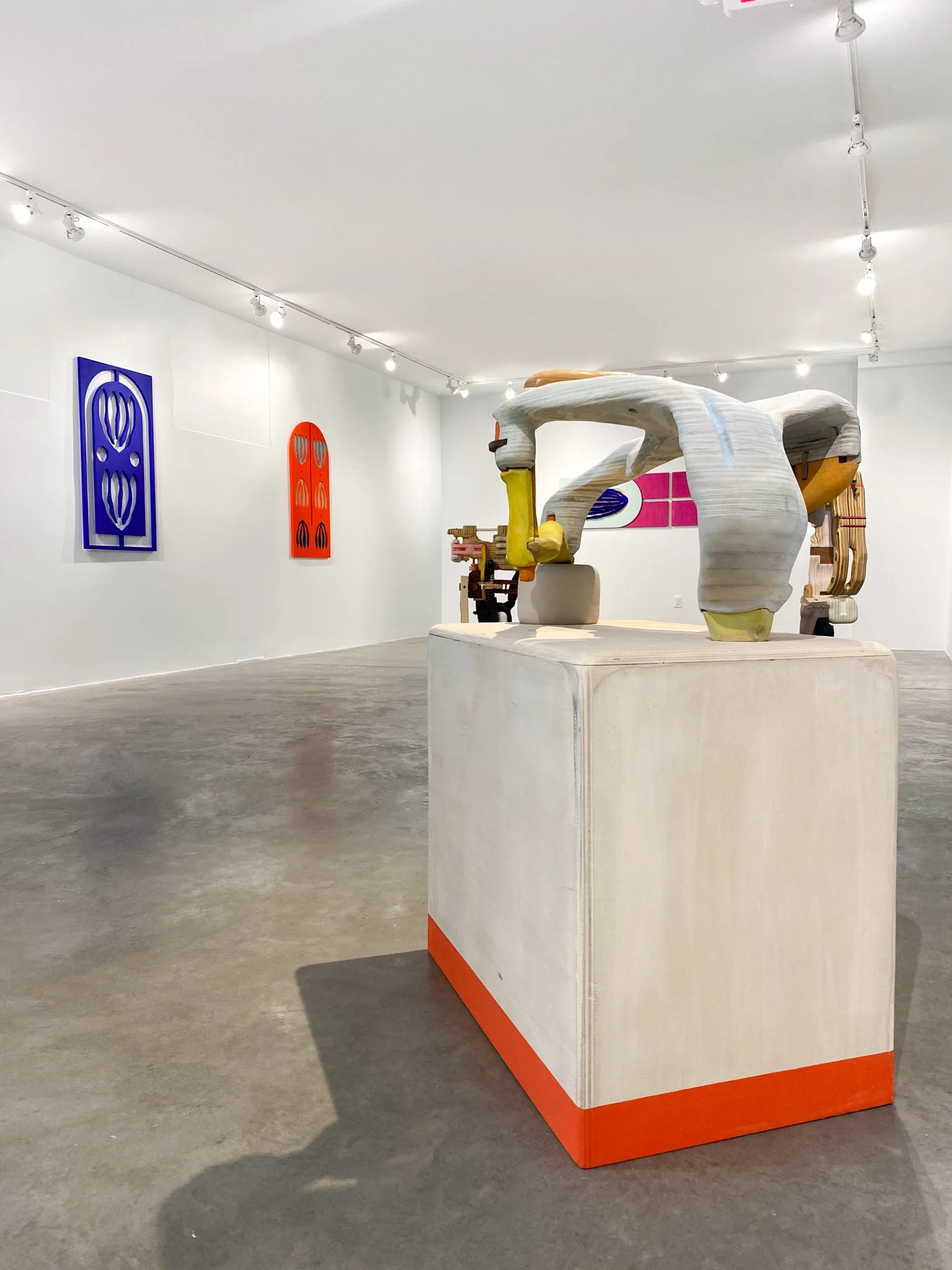 Installation view: "A Romance Of...", January 5-February 12, 2023, Abigail Ogilvy Gallery, Boston, MA. All artwork © the artists. Photography by Abigail Ogilvy Gallery.