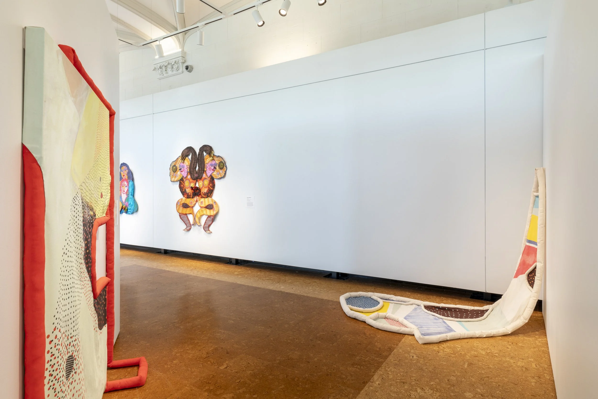 Installation views: "STUFFED", June 15-September 15, 2023, Boston University Art Galleries, Boston, MA. All artwork © the artists. Photography by Mel Taing.