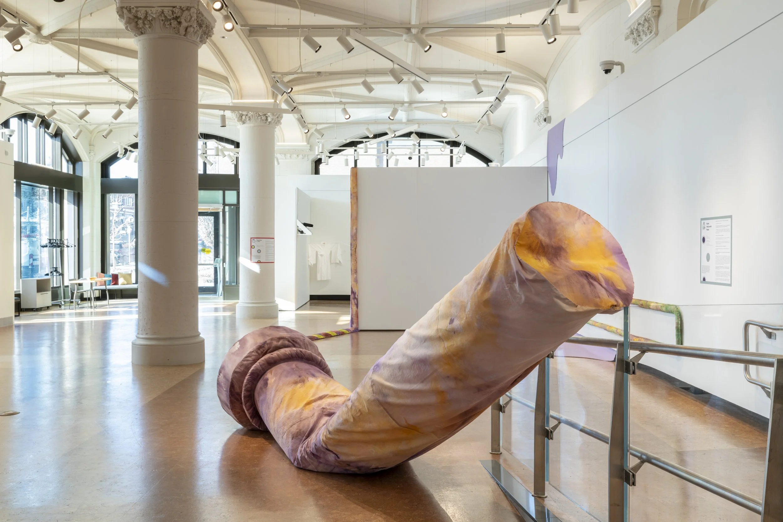 Installation views: "Painting&," January 18-March 8, 2024, Boston University Art Galleries, Boston, MA. All artwork © the artists. Photography by Mel Taing.