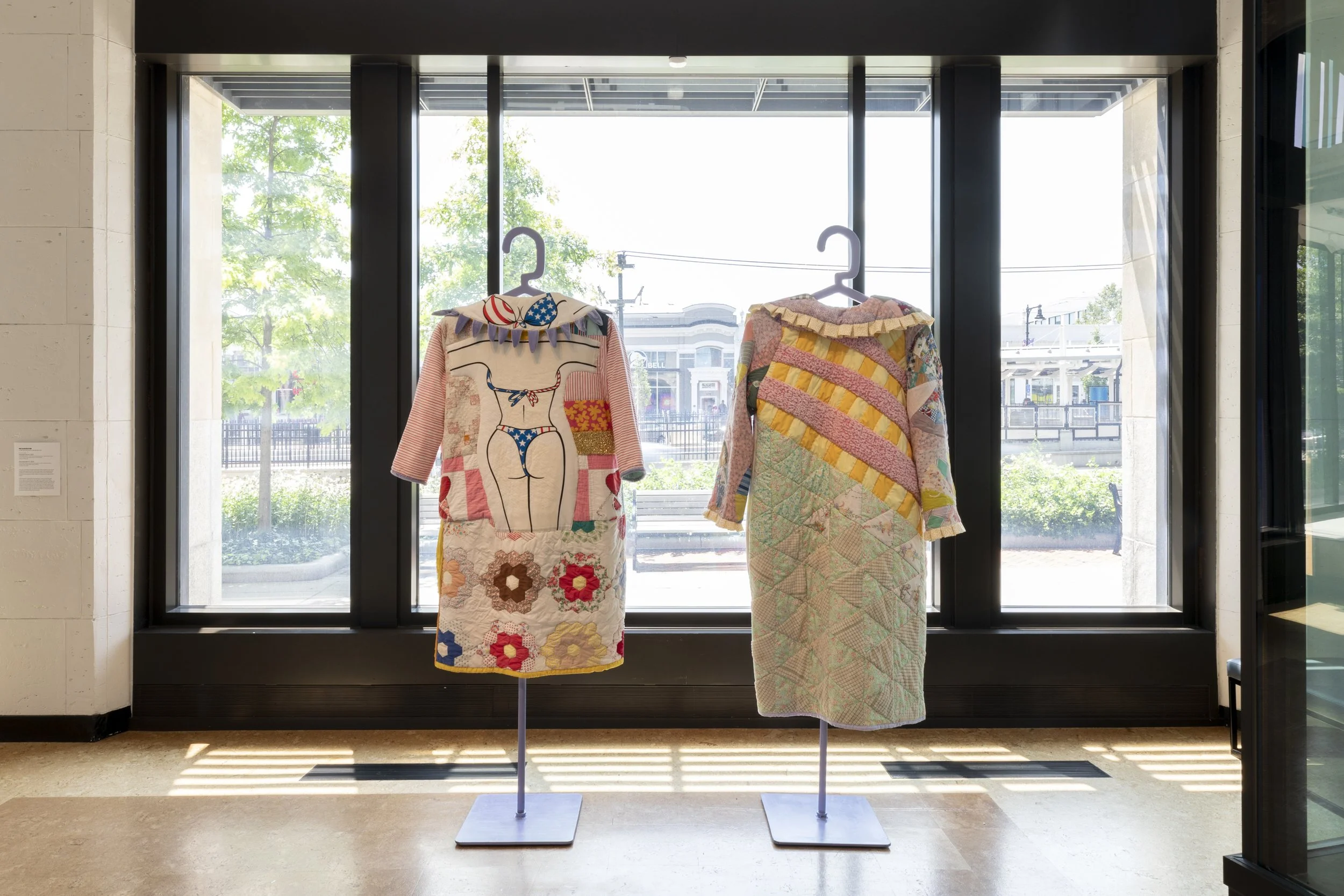 Installation views: "STUFFED", June 15-September 15, 2023, Boston University Art Galleries, Boston, MA. All artwork © the artists. Photography by Mel Taing.