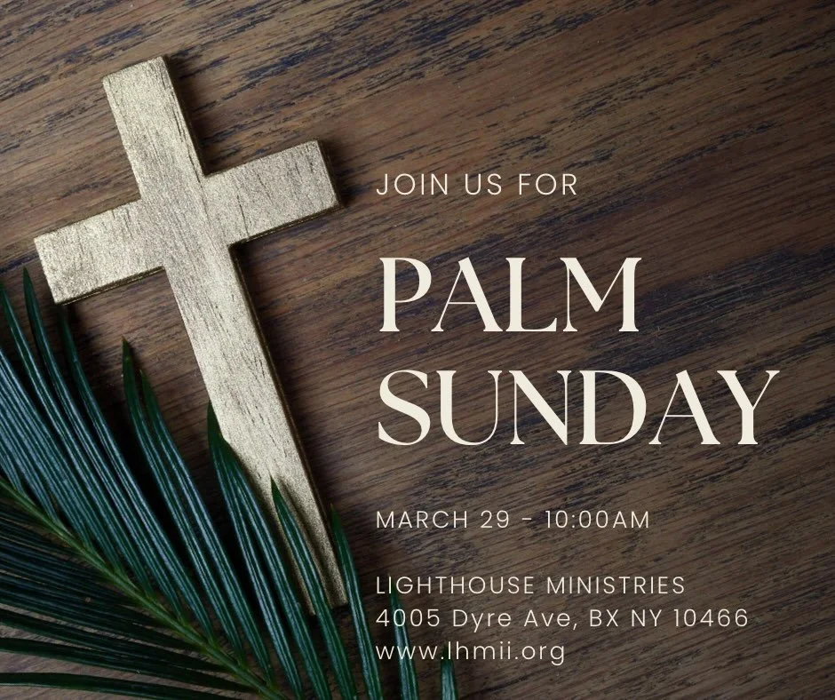 We would love to host you for Palm Sunday on March 29th at 11 AM 🌿

A celebration of Jesus&rsquo; move to the cross. They laid palms at His feet right before they crucified Him. On Palm Sunday we celebrated the fact that Jesus yielded Himself to God