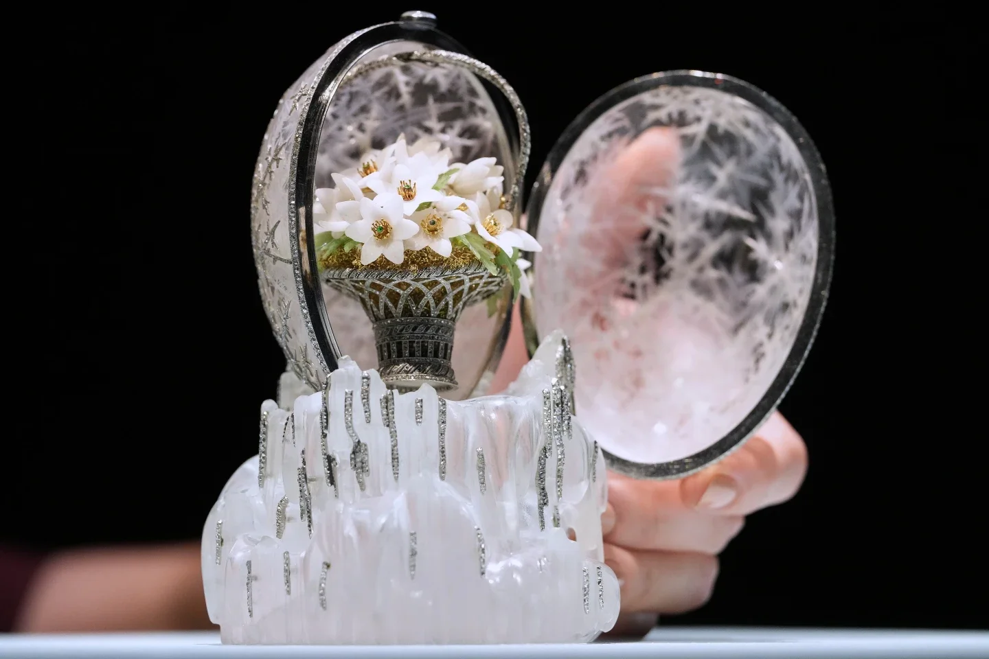 WINTER EGG BY FABERGÉ BREAKS HISTORIC RECORD WITH US$30.2 MILLION SALE IN LONDON