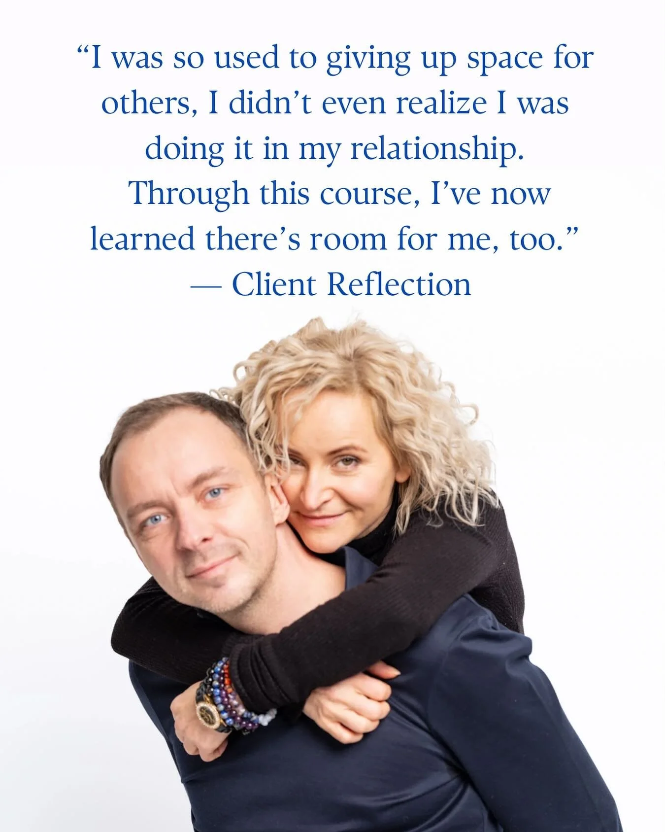 Learning to take up space in your relationship isn&rsquo;t selfish, it&rsquo;s essential.

There&rsquo;s room for both of you here. 💙

#ItsYouAndI #TakeUpSpace

Learn how to make space in your relationship through our course Kiss, Connect&hellip;Chi