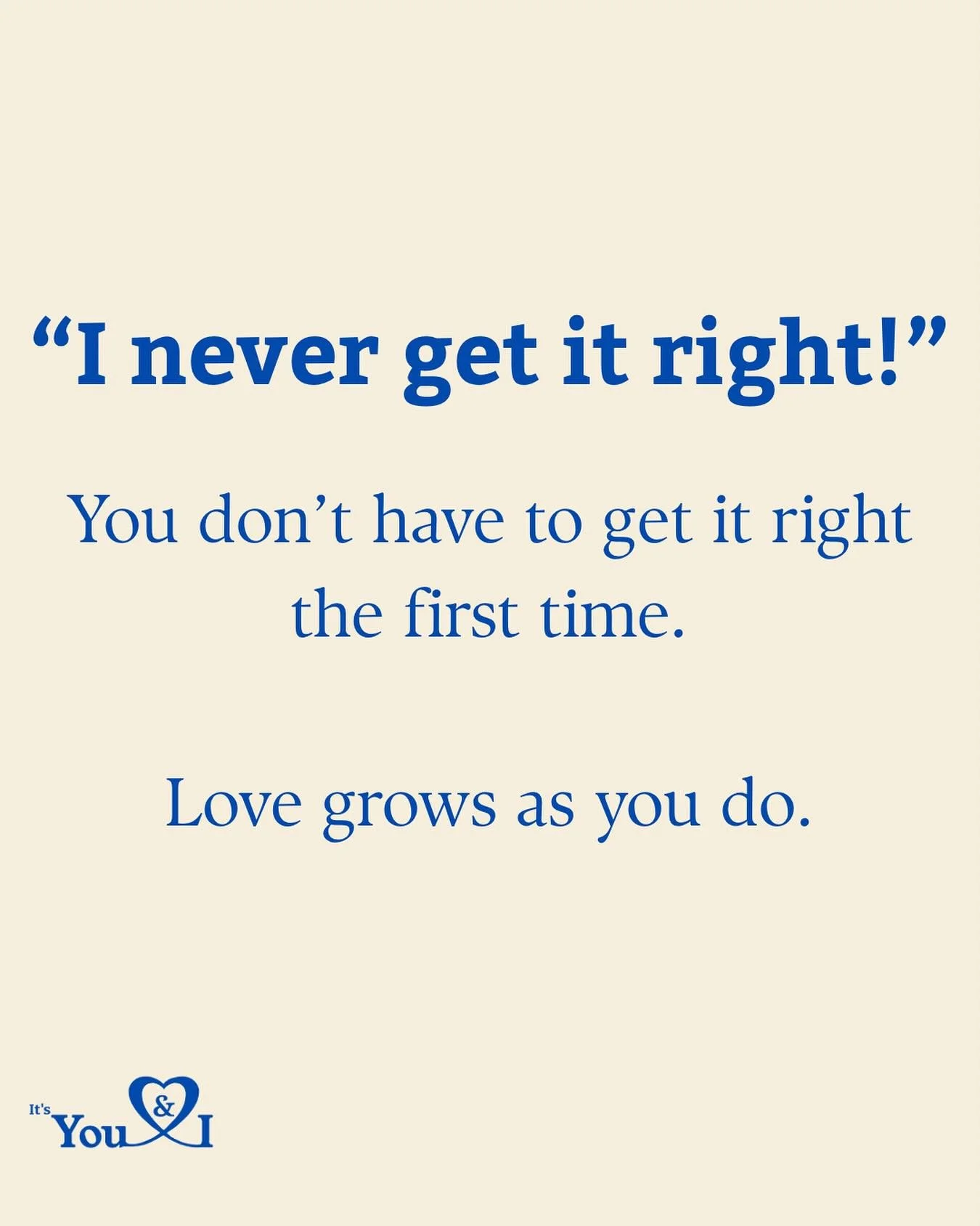 There&rsquo;s no perfect way to be in a relationship &mdash; only a real one.

As you evolve, so will the way you love, communicate, and move through conflict. What matters most isn&rsquo;t getting it all right, but returning to each other with curio