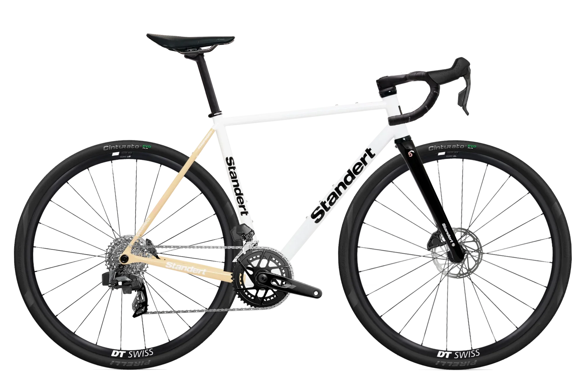 Steel road bike Pfadfinder designed for smooth and comfortable riding in Mallorca