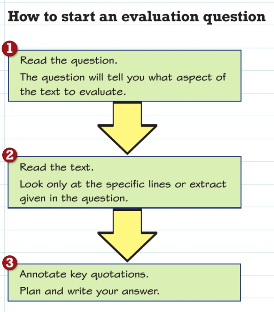 evaluation flowchart