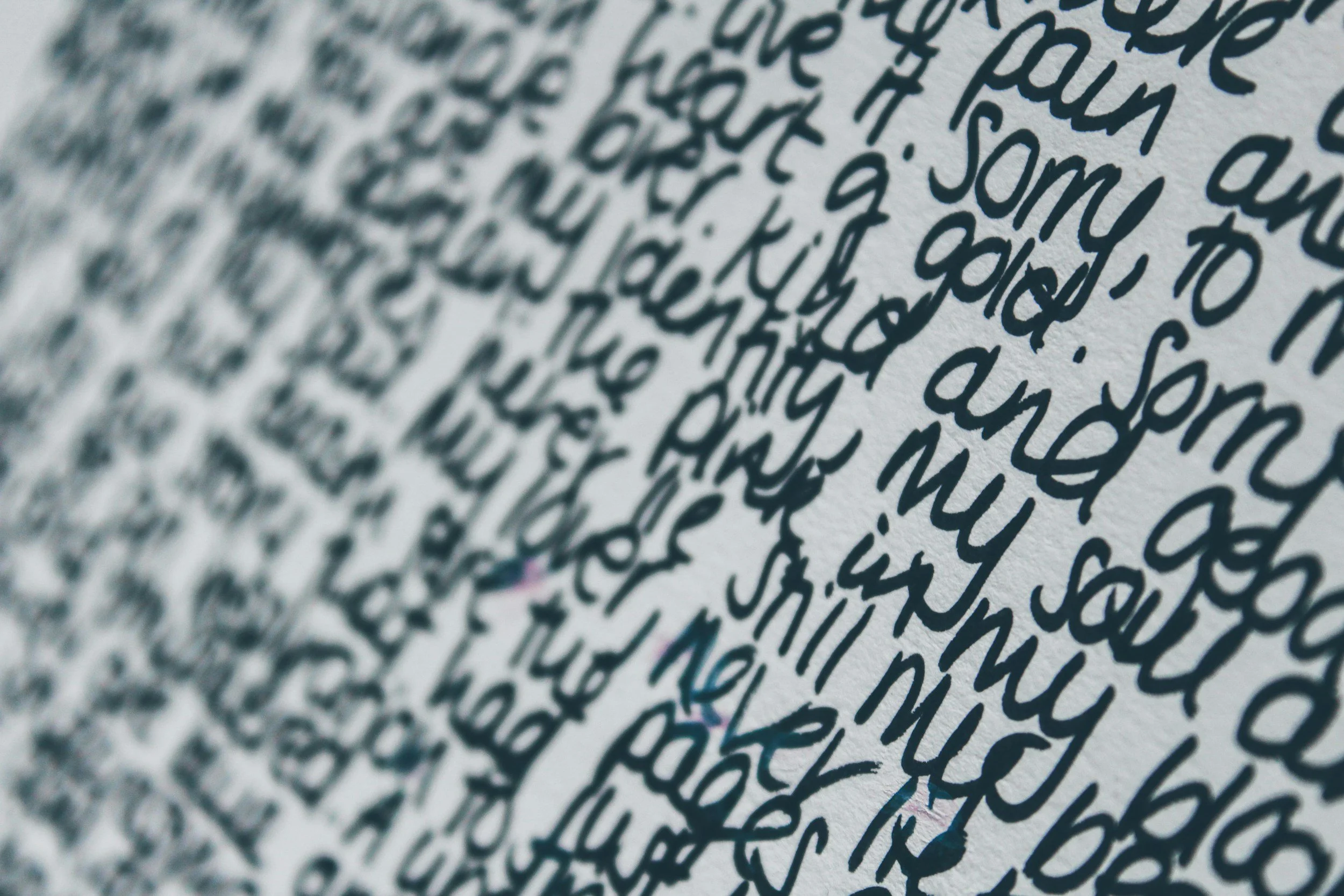 handwritten text