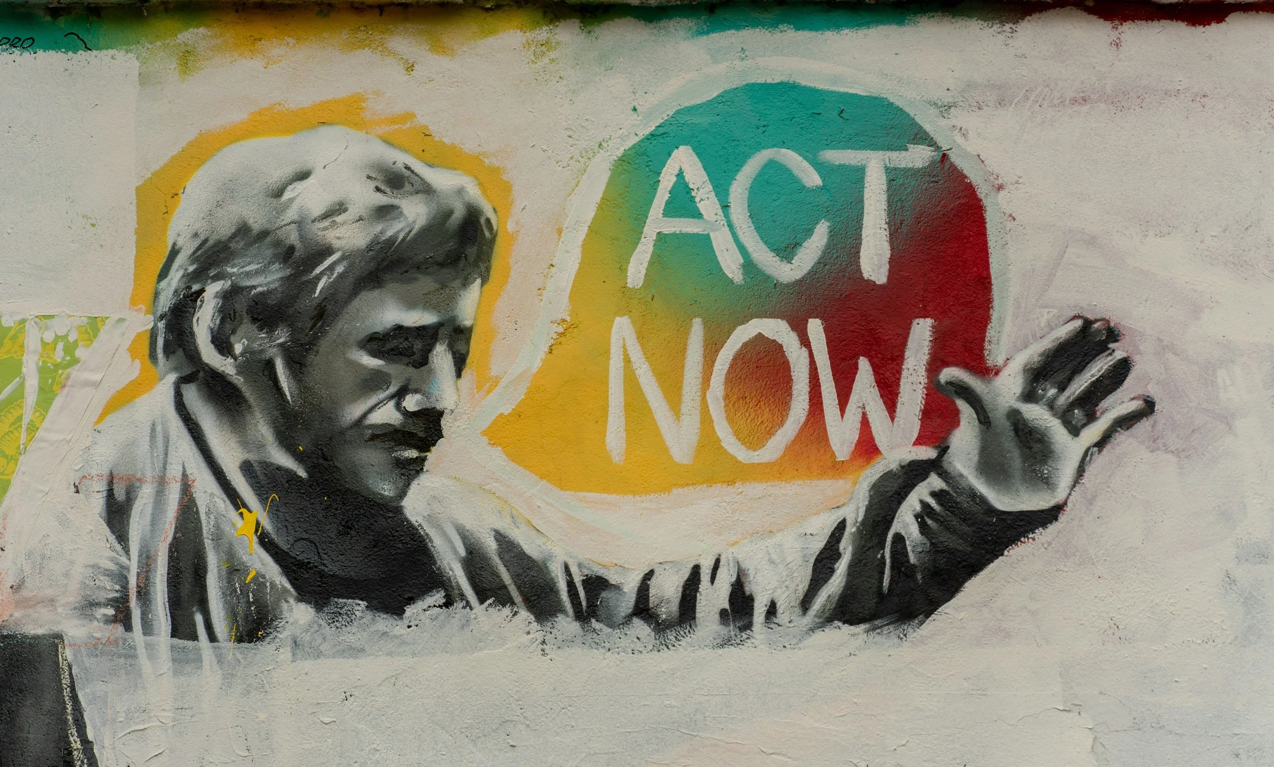 graffiti art - act now
