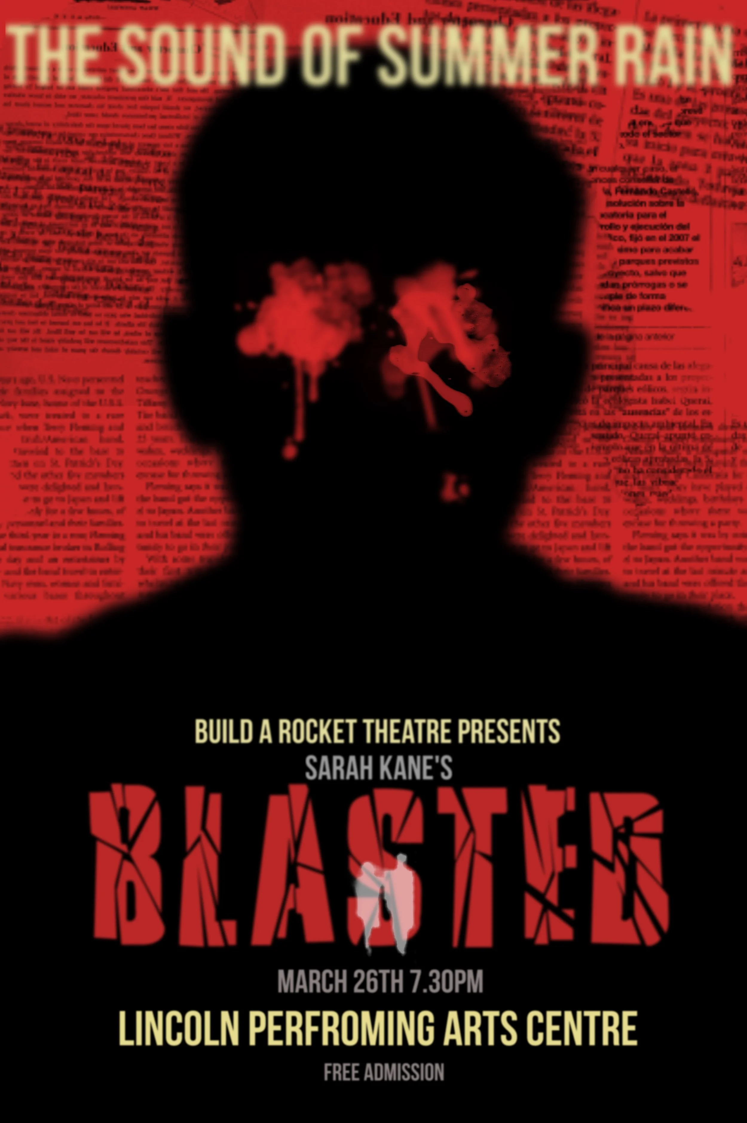 Blasted | Lincoln Performing Arts Centre | 2012