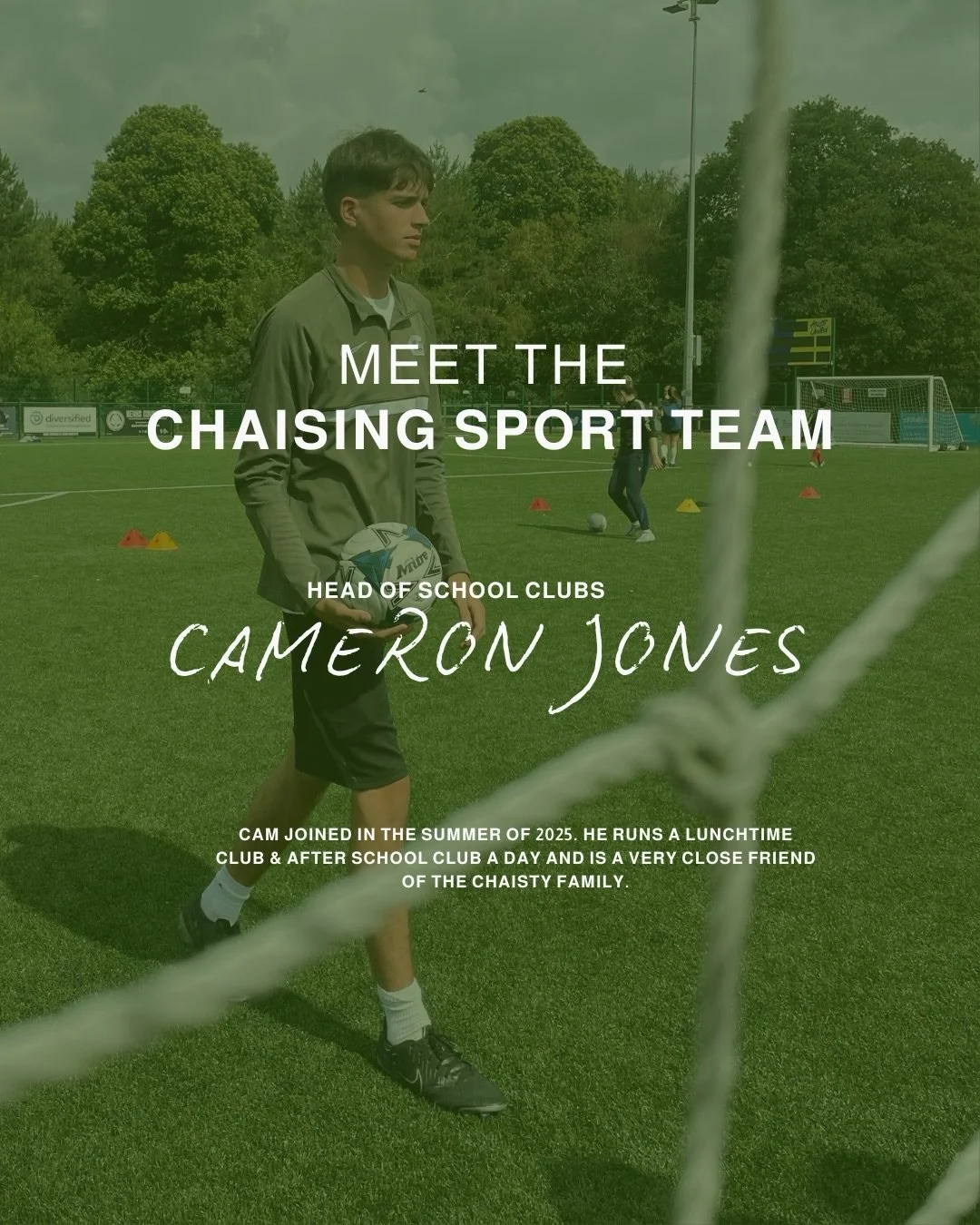 Introducing Cam. Have a flick through and get to know one of our lead coaches. 

If you need anything from Cam, email him at Cam@chaisingsport.com 💚