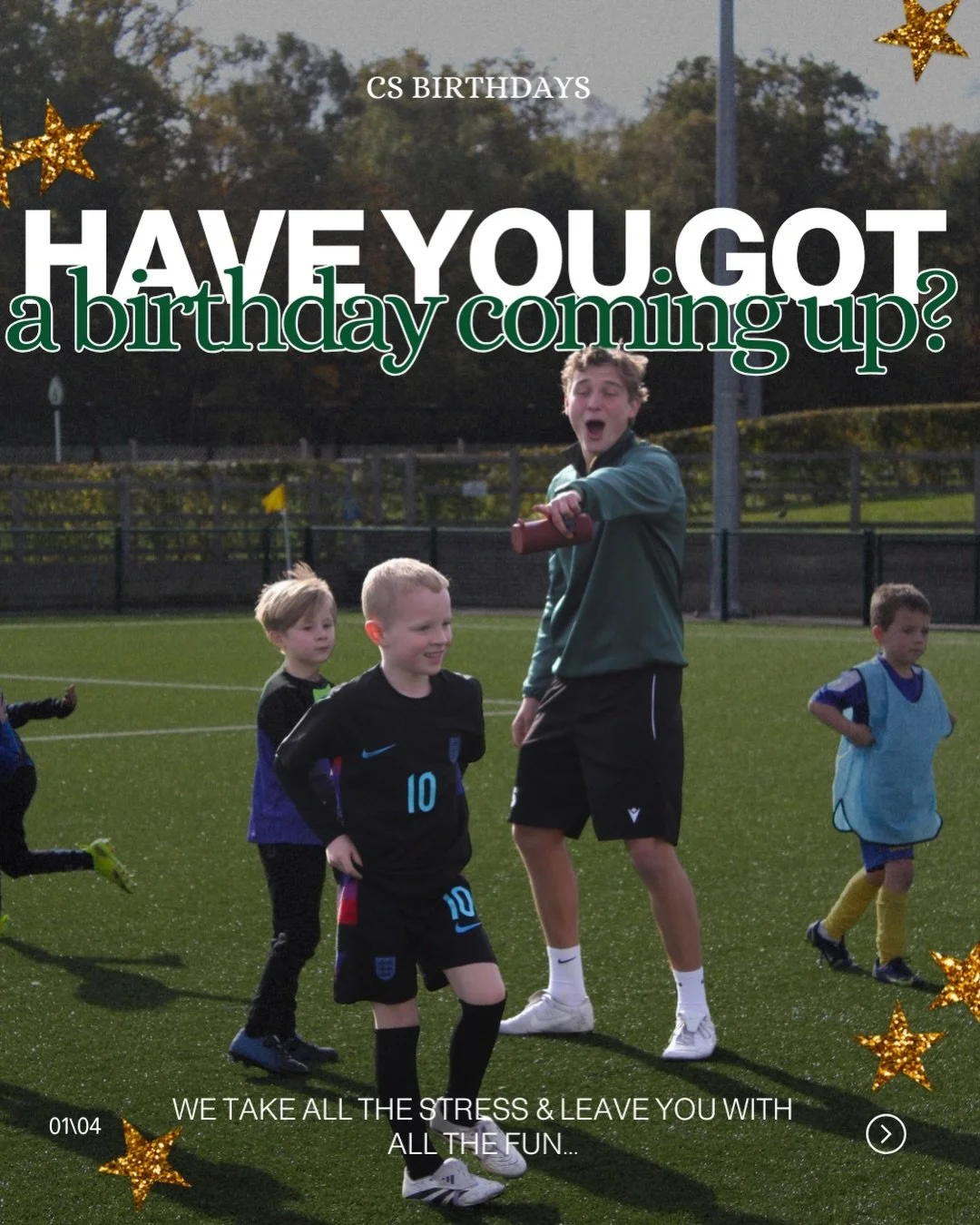 Drop us a comment if you have ever had a Chaising Sport Birthday party🥳👇🏼