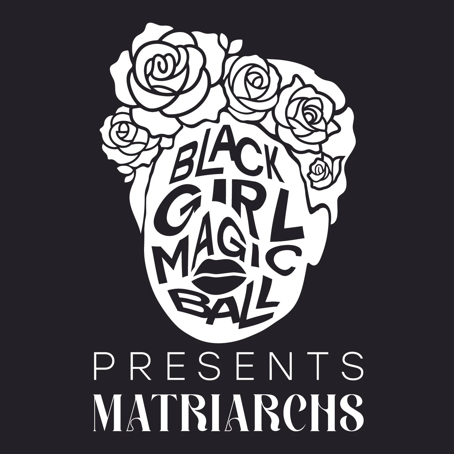 Black Girl Magic Ball Logo