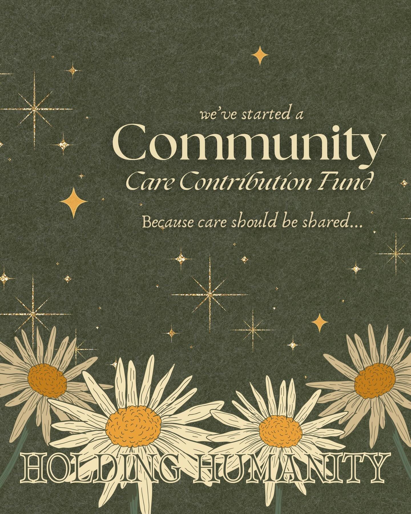 We&rsquo;ve started a Community Contribution Fund as part of our Holding Humanity Breathwork Healing Event &hearts;️ 

You can donate by visiting https://www.rachelharveland.com/shop/p/holdinghumanity-23thf

You can also request a spot, no questions 