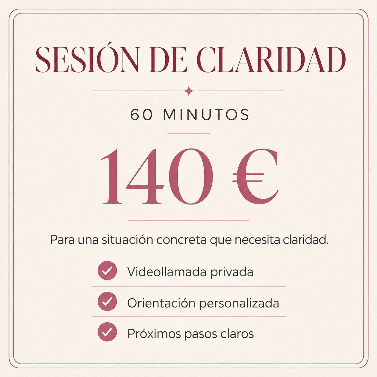 Sesión individual