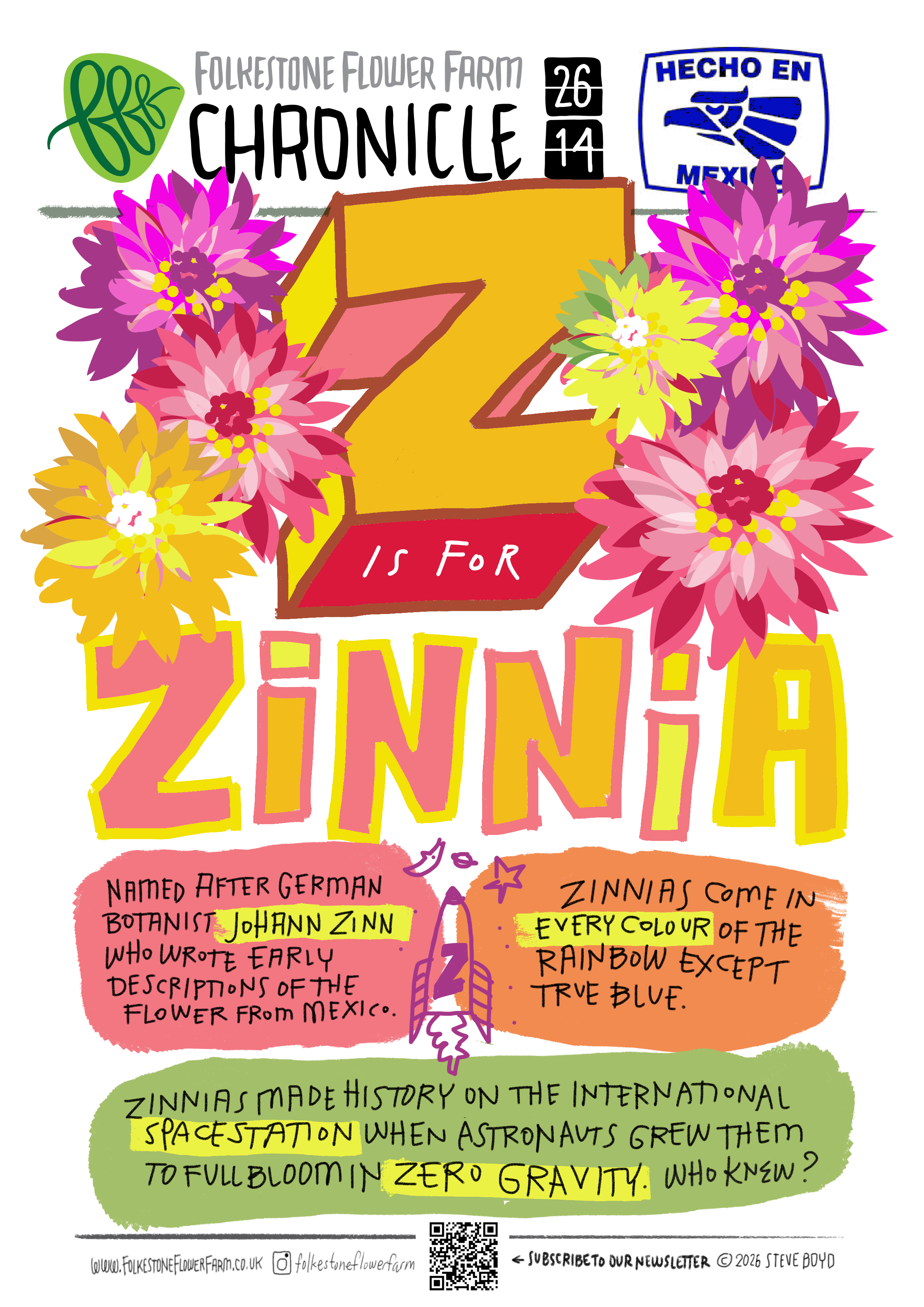Z is for Zinnia