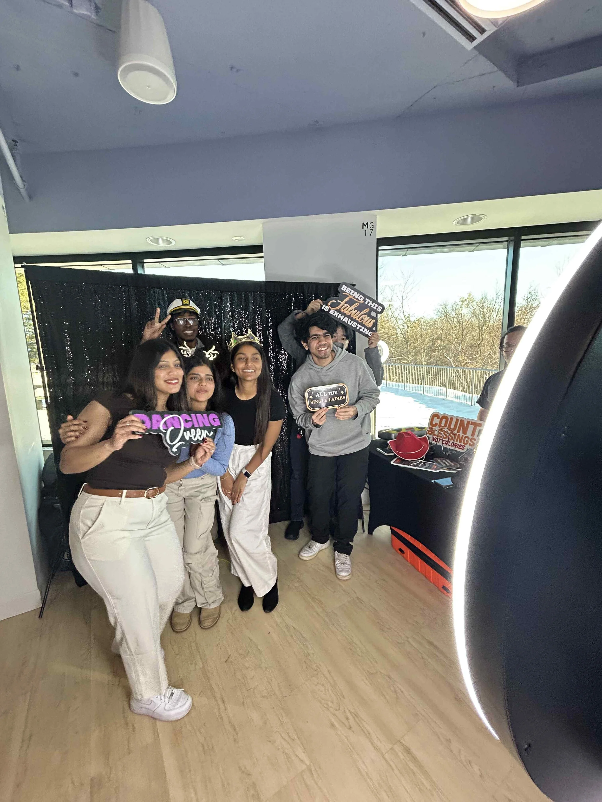 Photobooths are the perfect icebreakers! Make a fun event even more fun!