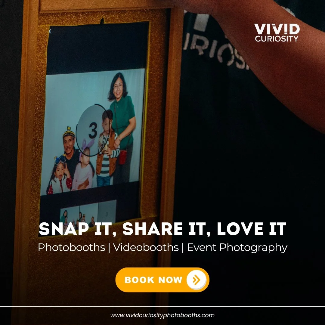 Bnap it, share it, love it!because great moments deserve more than just a scroll-by. 📸
Looking for the perfect photobooth, videobooth, or event photography in Kitchener, Waterloo, Cambridge, Guelph, or the GTA? Vivid Curiosity Productions turns fle