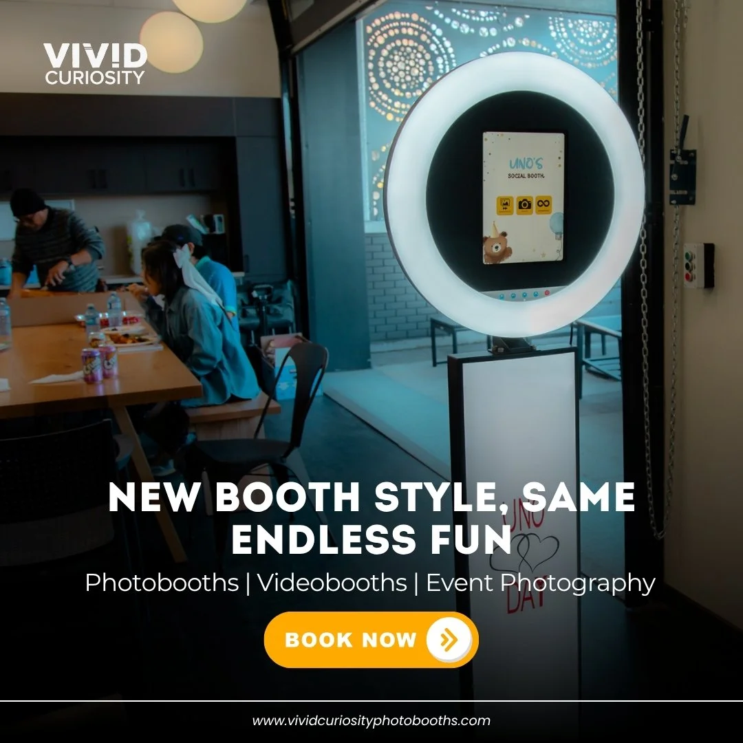 Something new just rolled into our events lineup. 📸✨

We&rsquo;re excited to introduce a new photobooth style now available for events across Kitchener, Waterloo, Cambridge, Guelph, and the Greater Toronto Area.

This updated booth design brings the