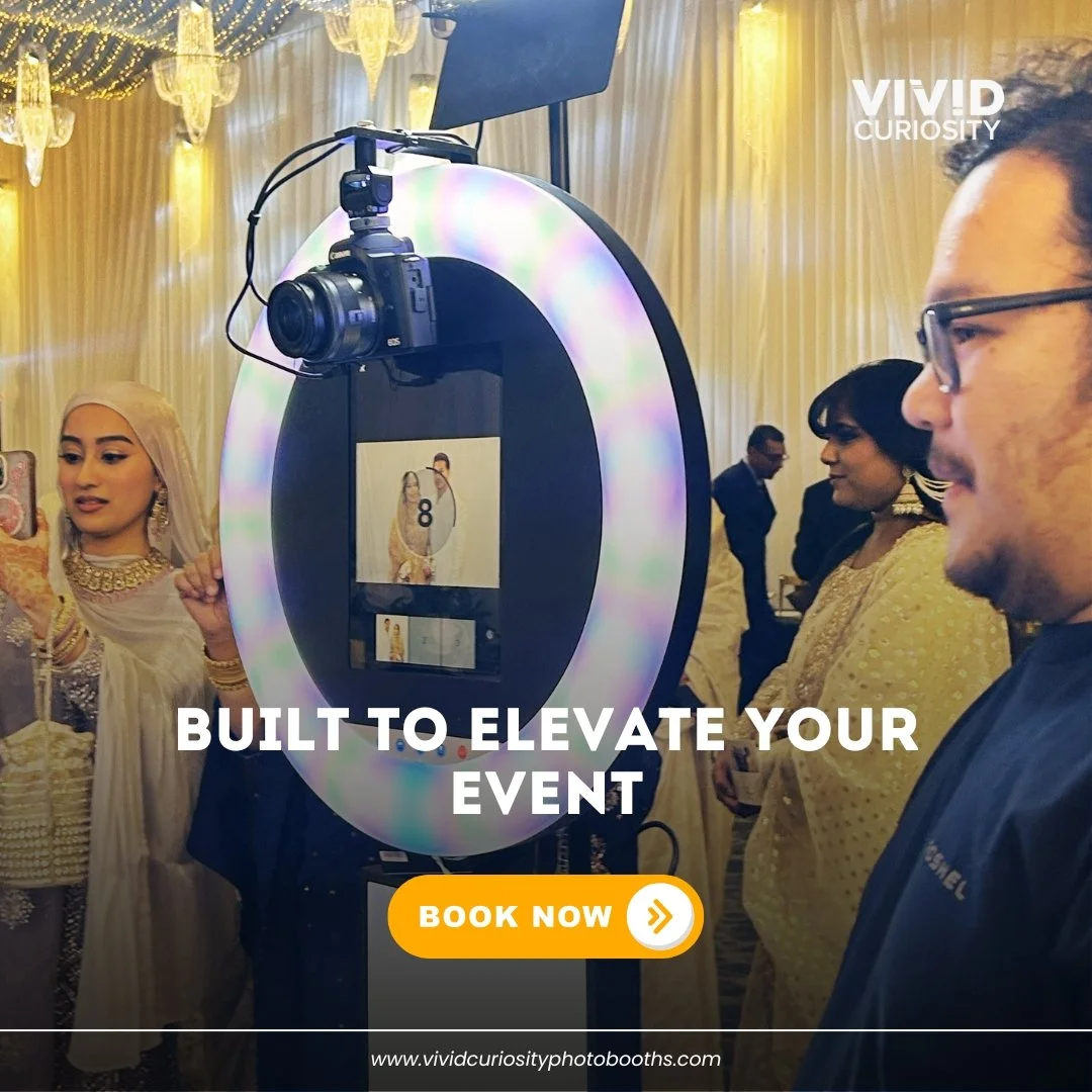 Some setups don&rsquo;t just fit into an event, they elevate it. 📸✨

This is what happens when thoughtful design meets professional-grade equipment. Clean lighting, a polished setup, and a seamless guest experience that feels intentional from the ve