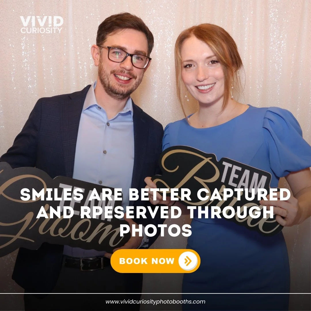 That smile isn't posed. That's the real one. 😊📸 And that's exactly what we're here for.

There's a difference between a photo where someone is trying to look happy and one where they just are. This is the second kind. Two guests, a pair of wedding 