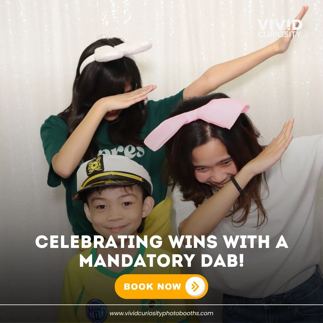 The dab never died. It just moved into the photobooth. 🤣📸 And honestly? We are completely here for it.

Here's something the events industry has figured out over the last few years: guests don't want to be told how to have fun. They want a space th
