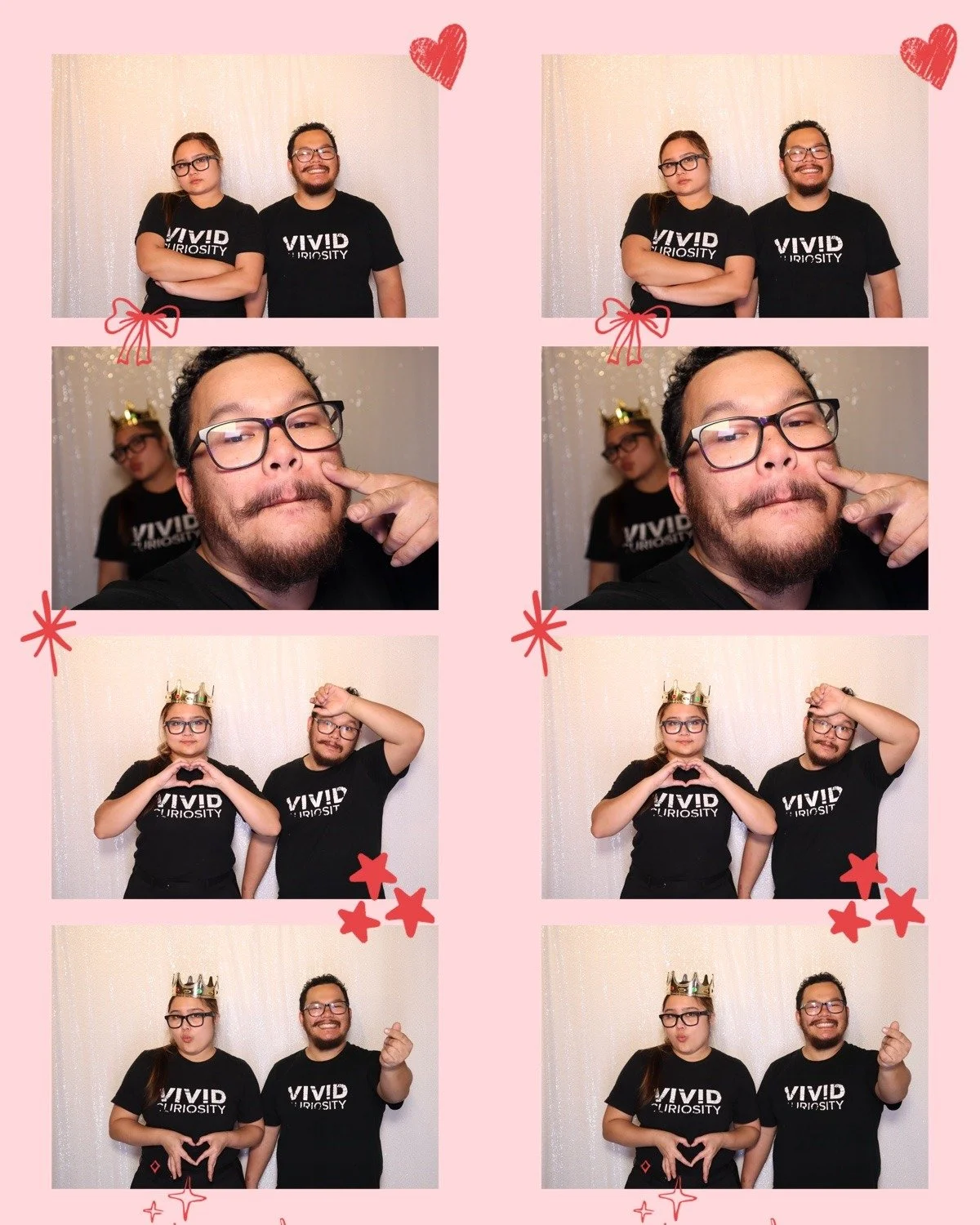 We test it before you ever have to. 💛📸

Every single pose. Every frame. Every print. Before Miya's guests walked in for her 26th birthday, we were already in the booth, crowns on, hearts up, making absolutely sure everything was running perfectly.
