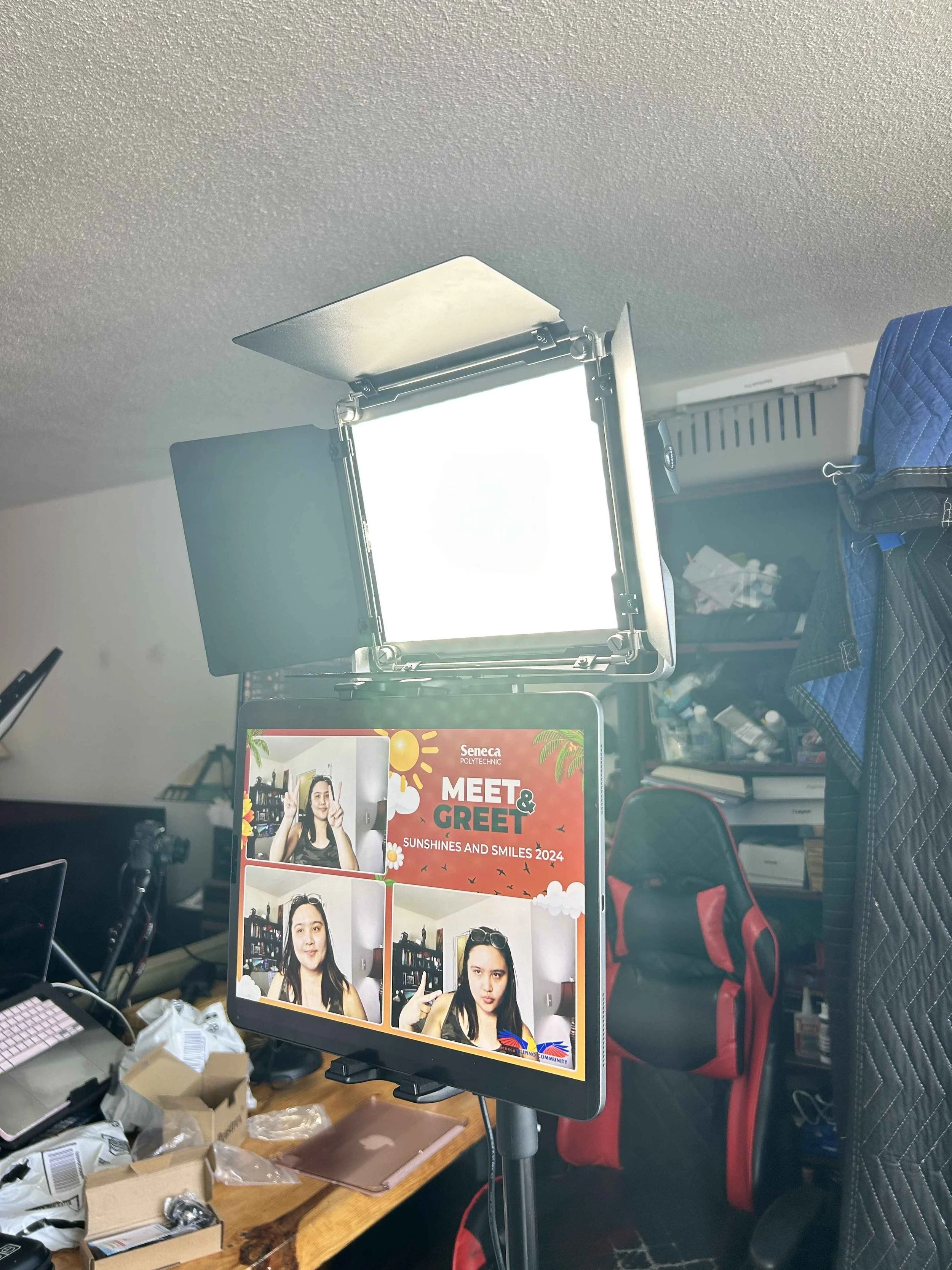 Our first ever photobooth setup! My, my, how time flies.