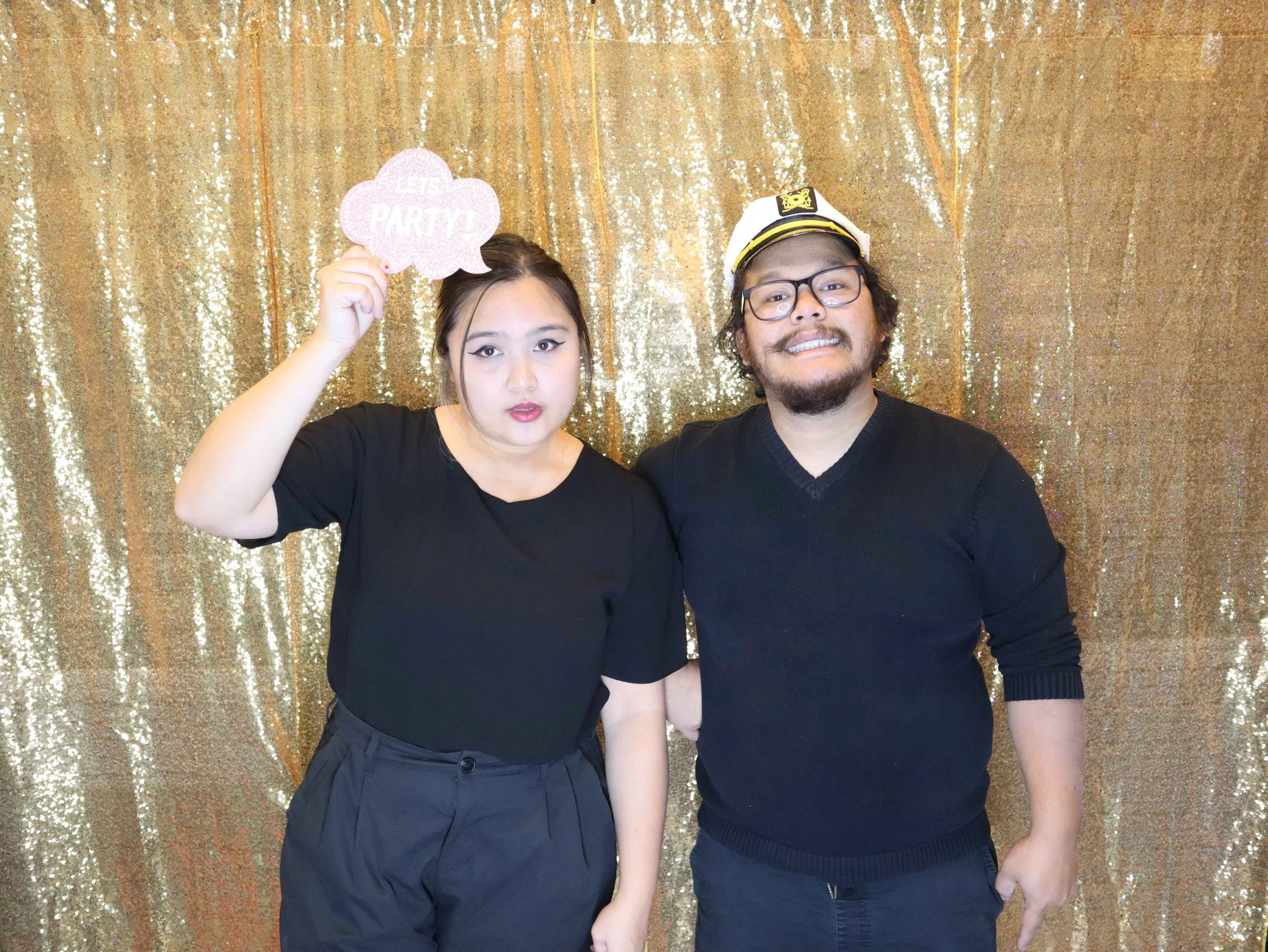 Posing with your special someone? Keep it simple, or make it extra. It is totally up to you!