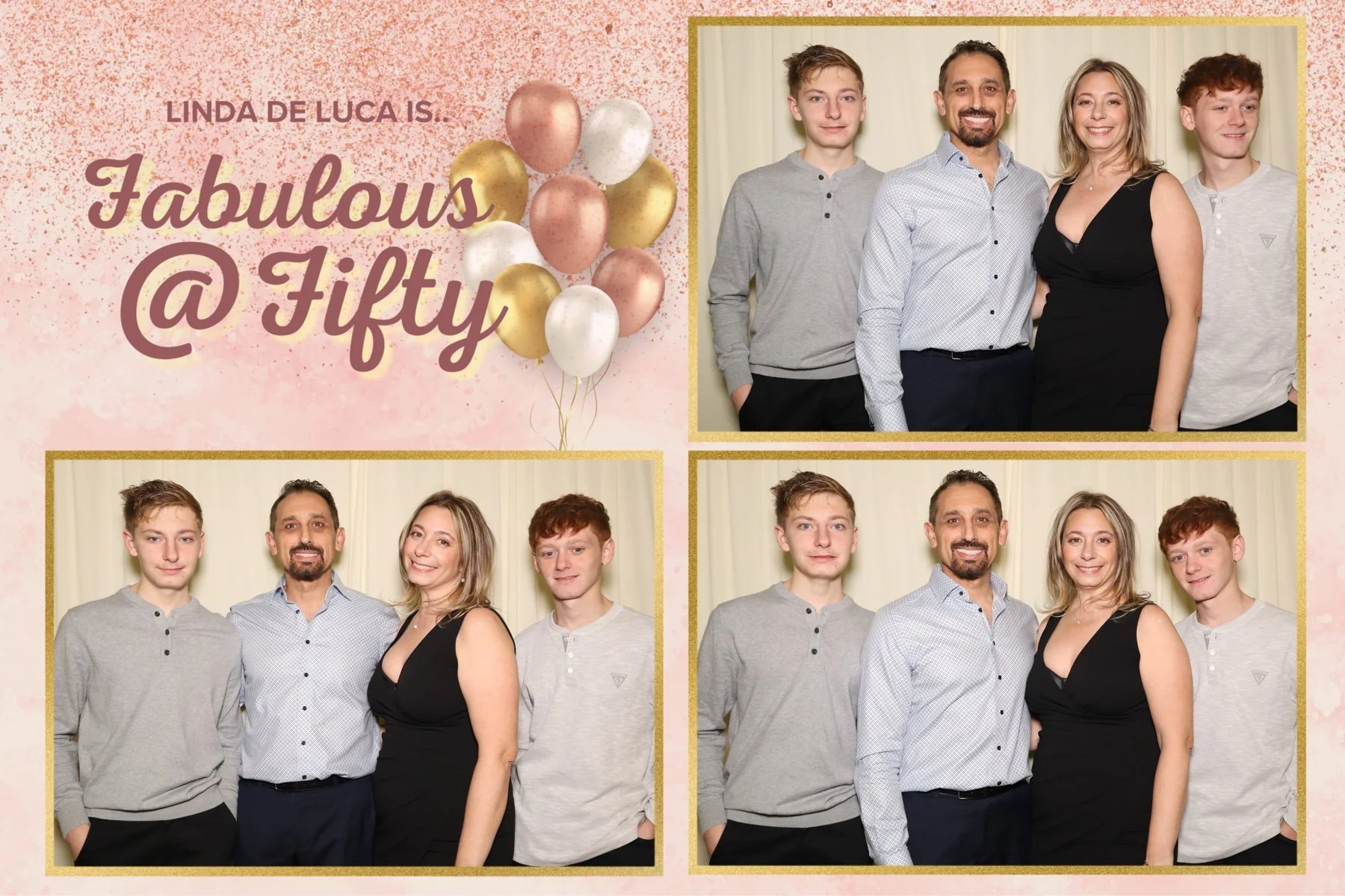 Linda’s 50th Birthday | Photobooth Celebration