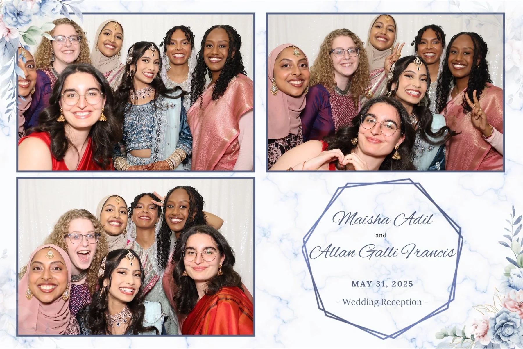 Maisha & Allan | Wedding Photobooth Experience