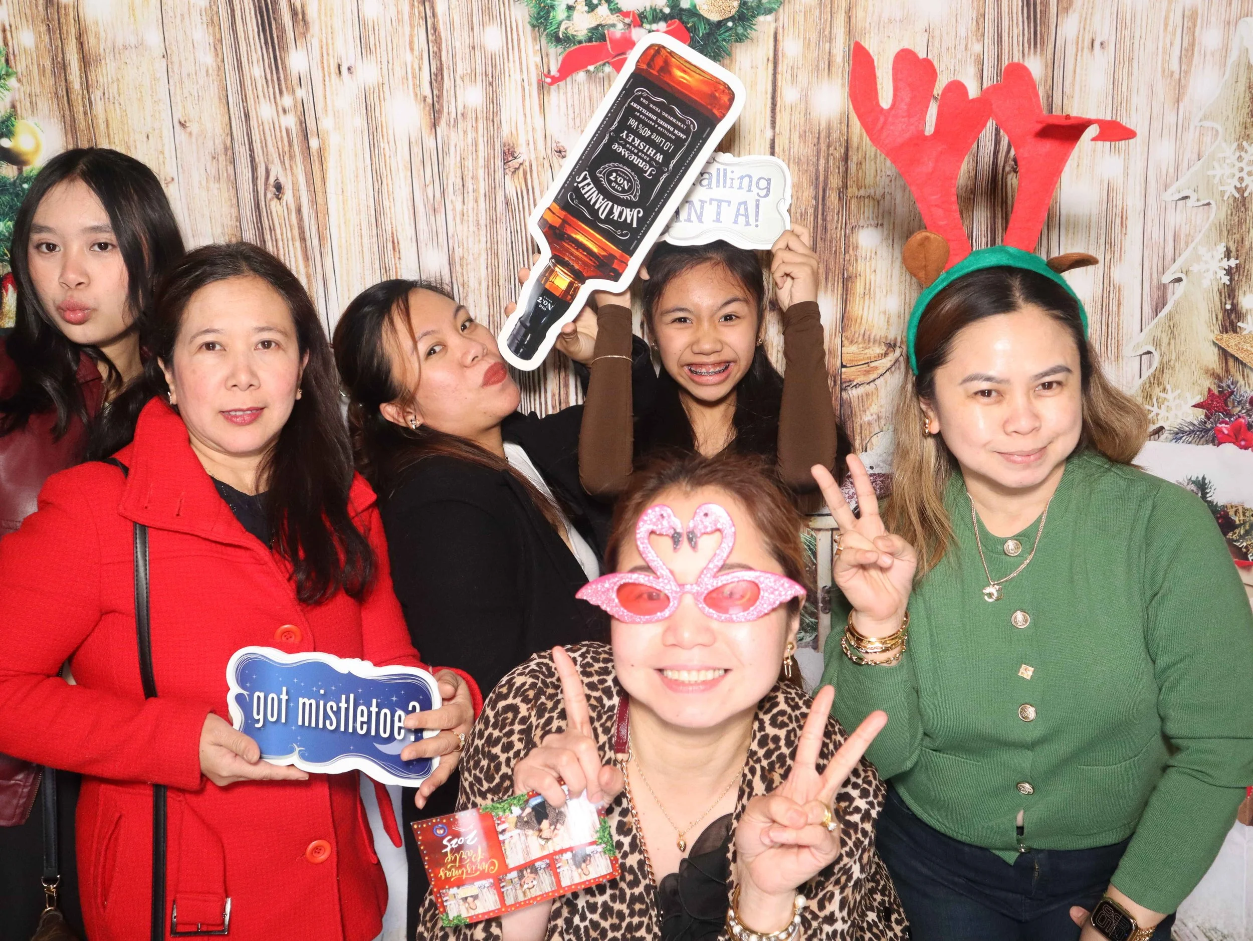 Guests of all ages are sure to have a lot of fun during the photobooth session.