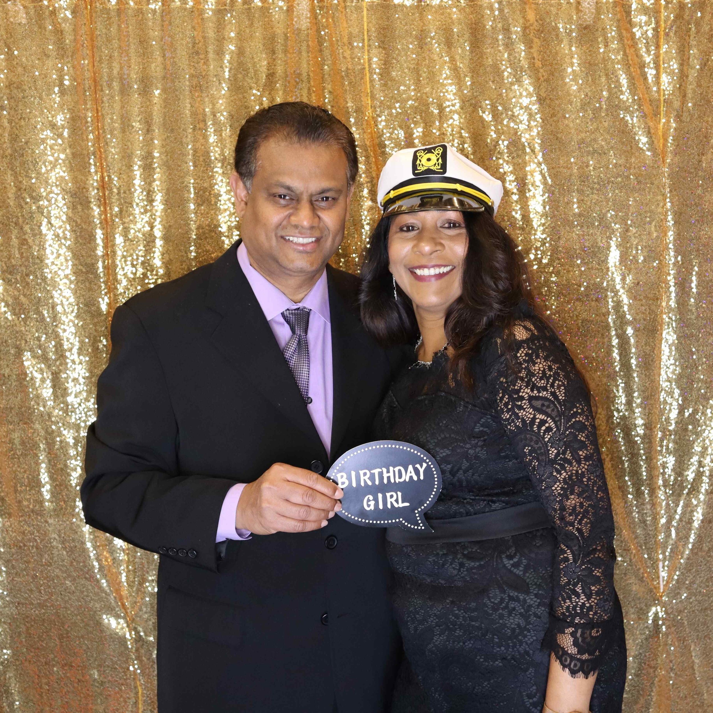 Whether you're using a shiny backdrop, a plain one, or a totally real background with real objects, it must be positioned in a way that the viewer feels like they are also in the event.