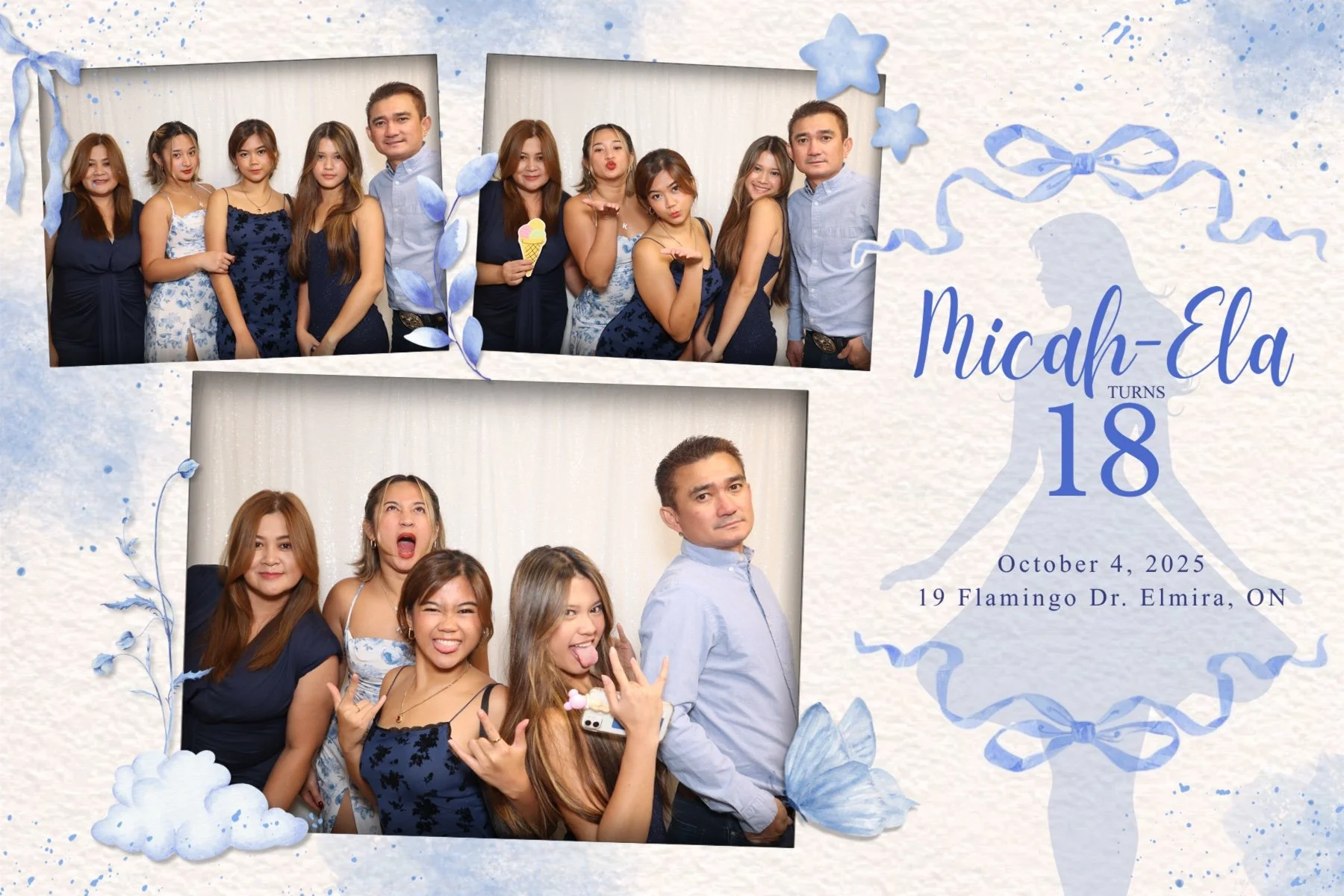 MicahEla’s Debut | 18th Birthday Photobooth Celebration