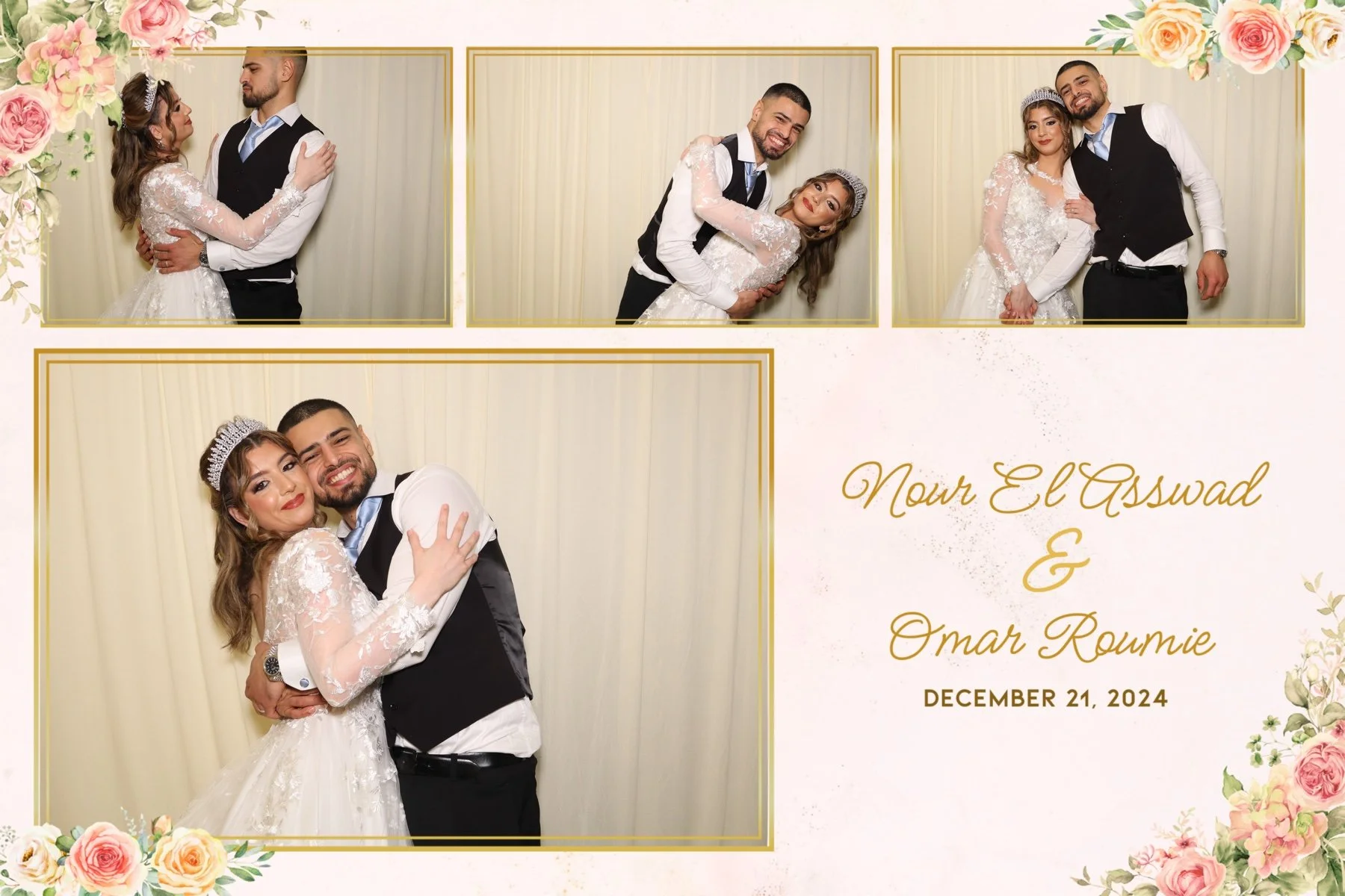 Nour & Omar | Wedding Photobooth Experience
