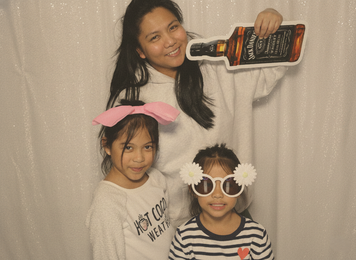 Photobooths are going retro because the vintage aesthetic turns a quick digital snap into a timeless, soulful memory.