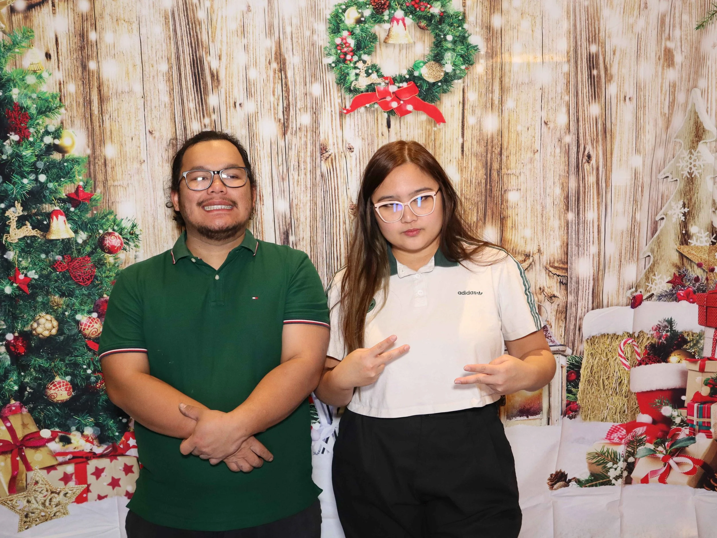 Holidays are warmer with your loved ones. Events are more memorable with your loved ones plus, a photobooth to make it even more fun!