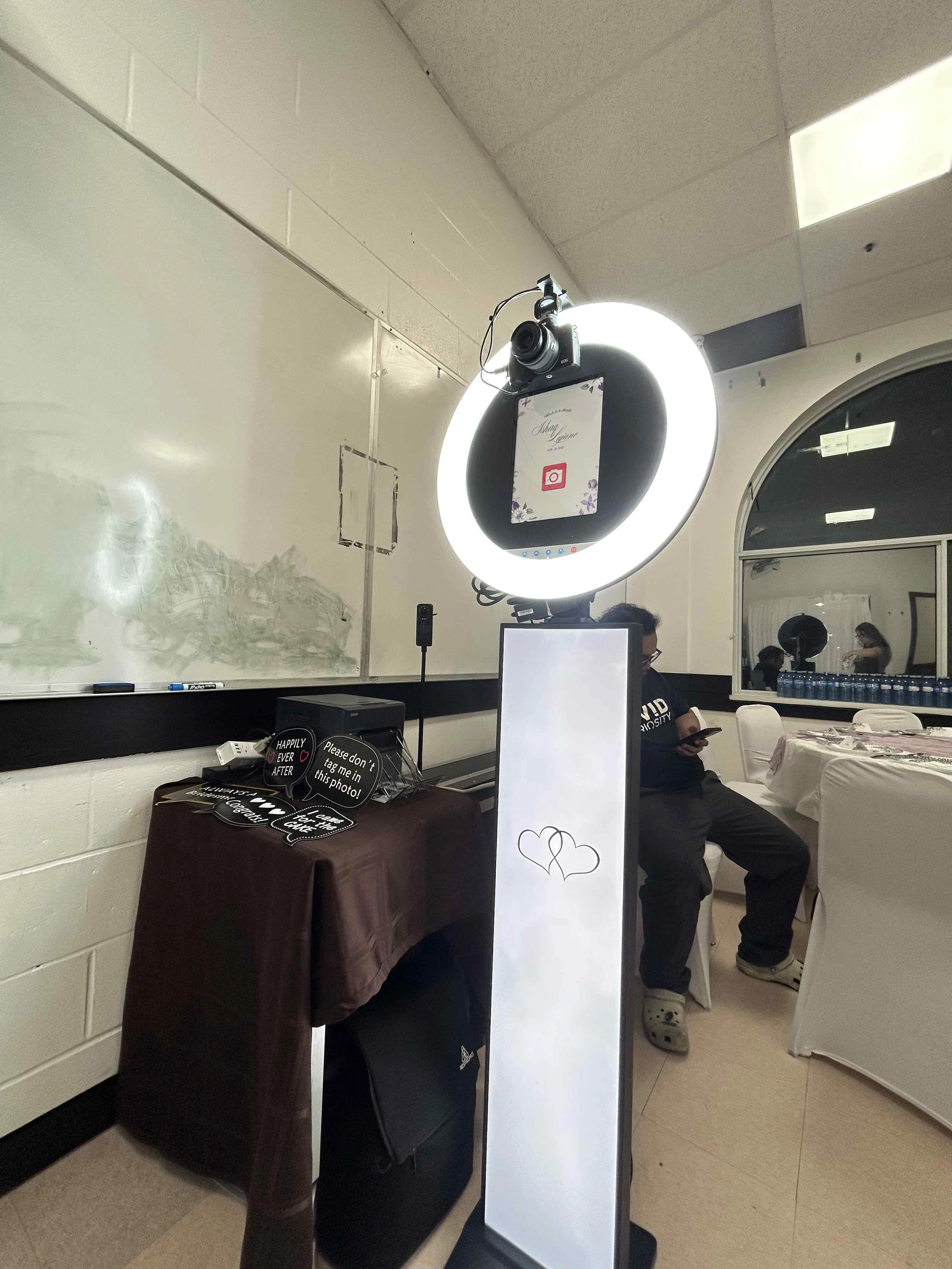 We keep our equipment shiny for each event to make it presentable.