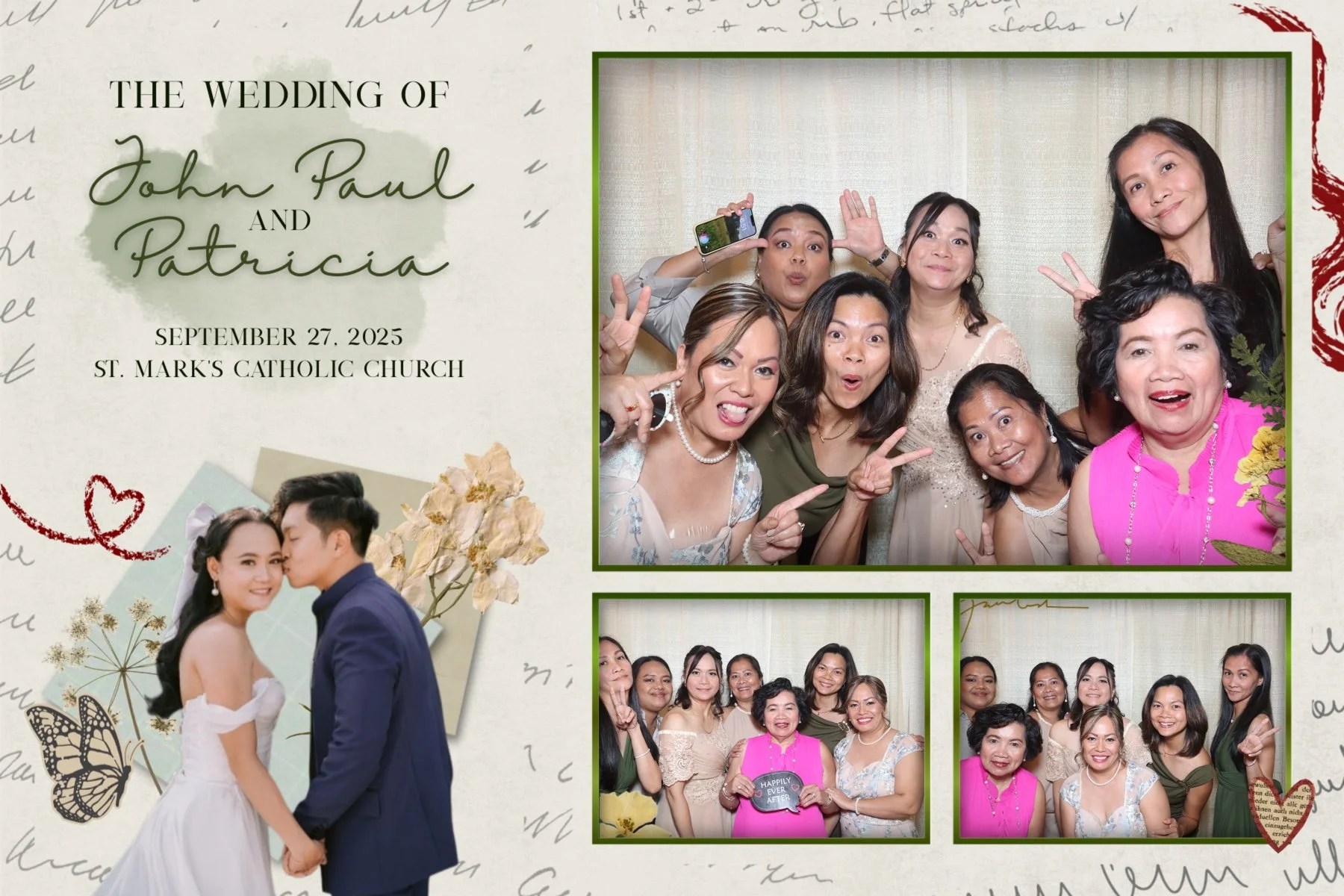 Pat & JP | Wedding Photobooth Experience