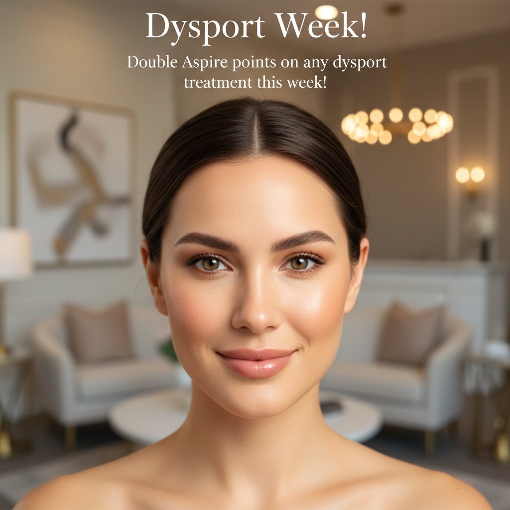🎉It's Dysport Week! Get double Aspire points all week when you receive any Dysport treatment at Adela Medical Spa! 🤩

😘Book Now! Spots are almost all gone for this week! Booking Link:
https://app.joinmoxie.com/booking/adela-medical-spa