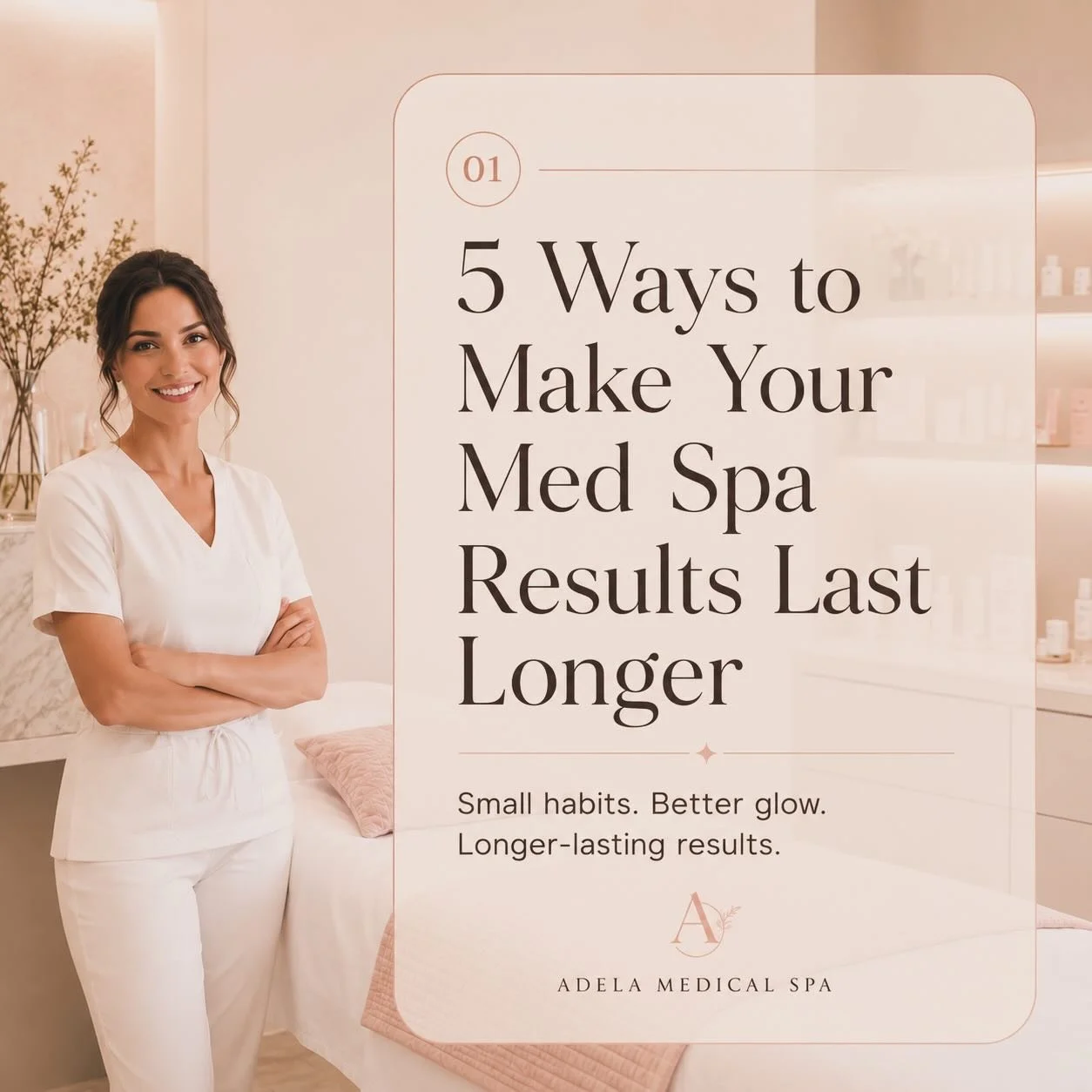 Your results do not stop when you leave the treatment room. ✨

The way you care for your skin before and after your appointment can make a big difference in how long your results last. From following aftercare instructions to staying consistent with 