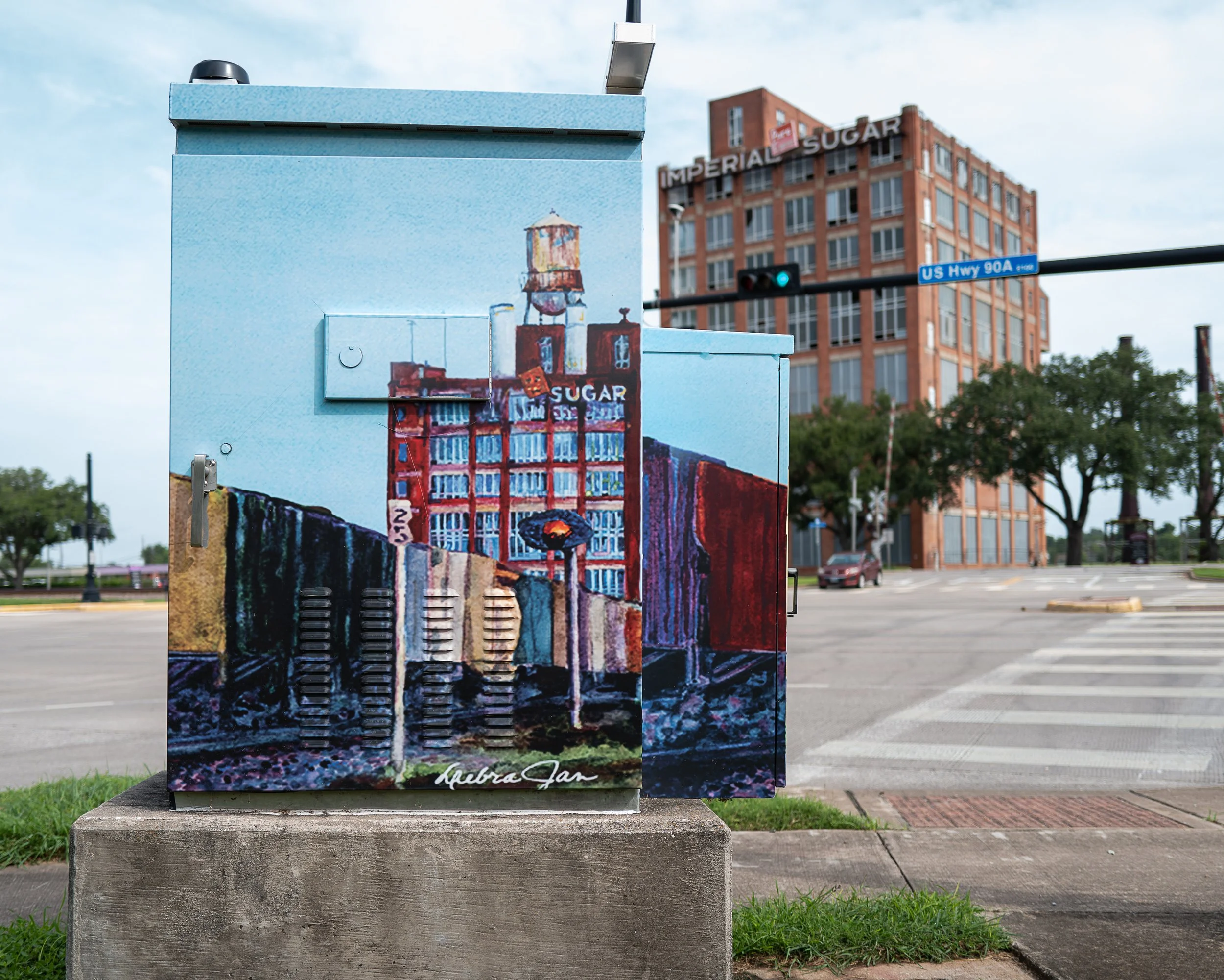 The Traffic Box Wrap Project