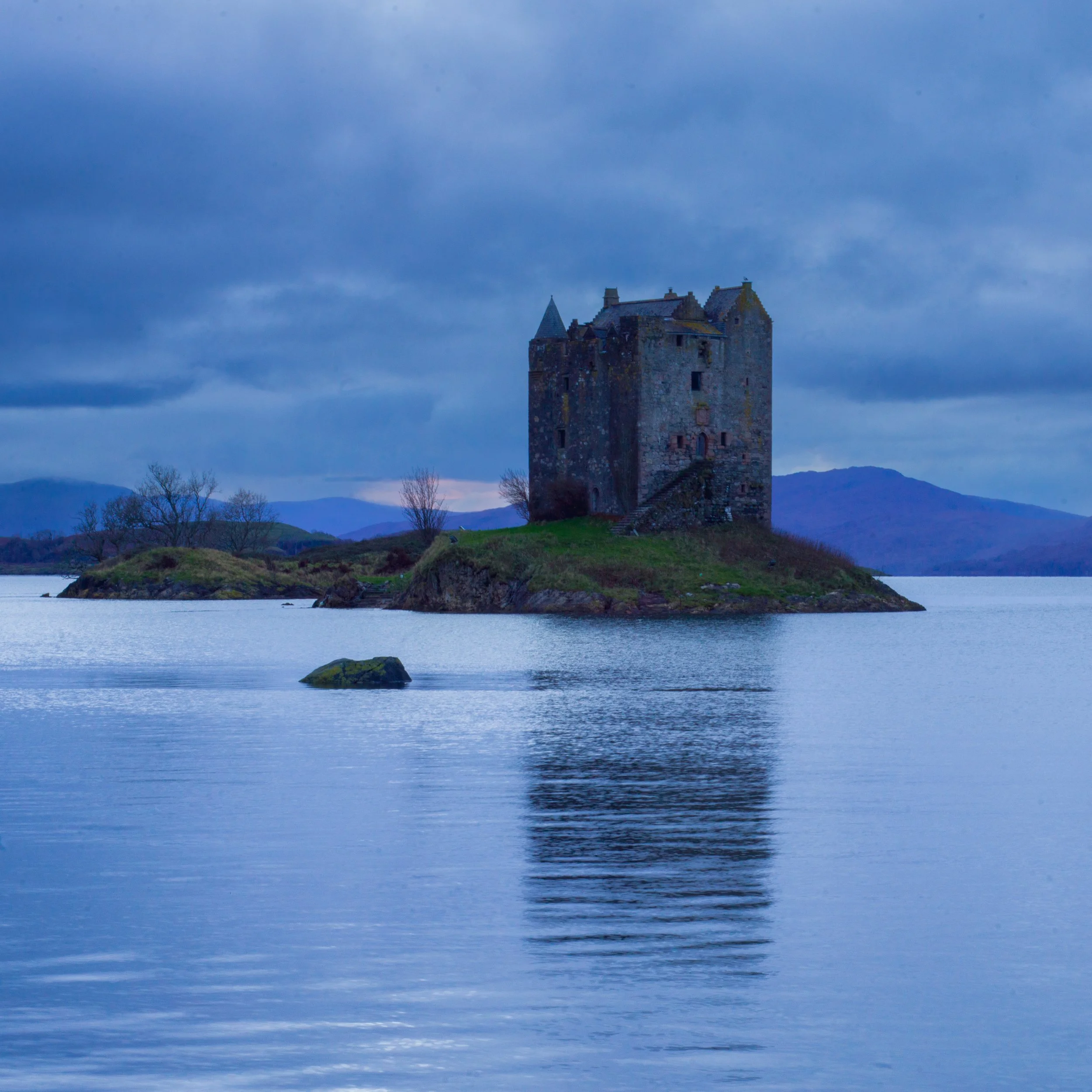 Castle Stalker Dusk