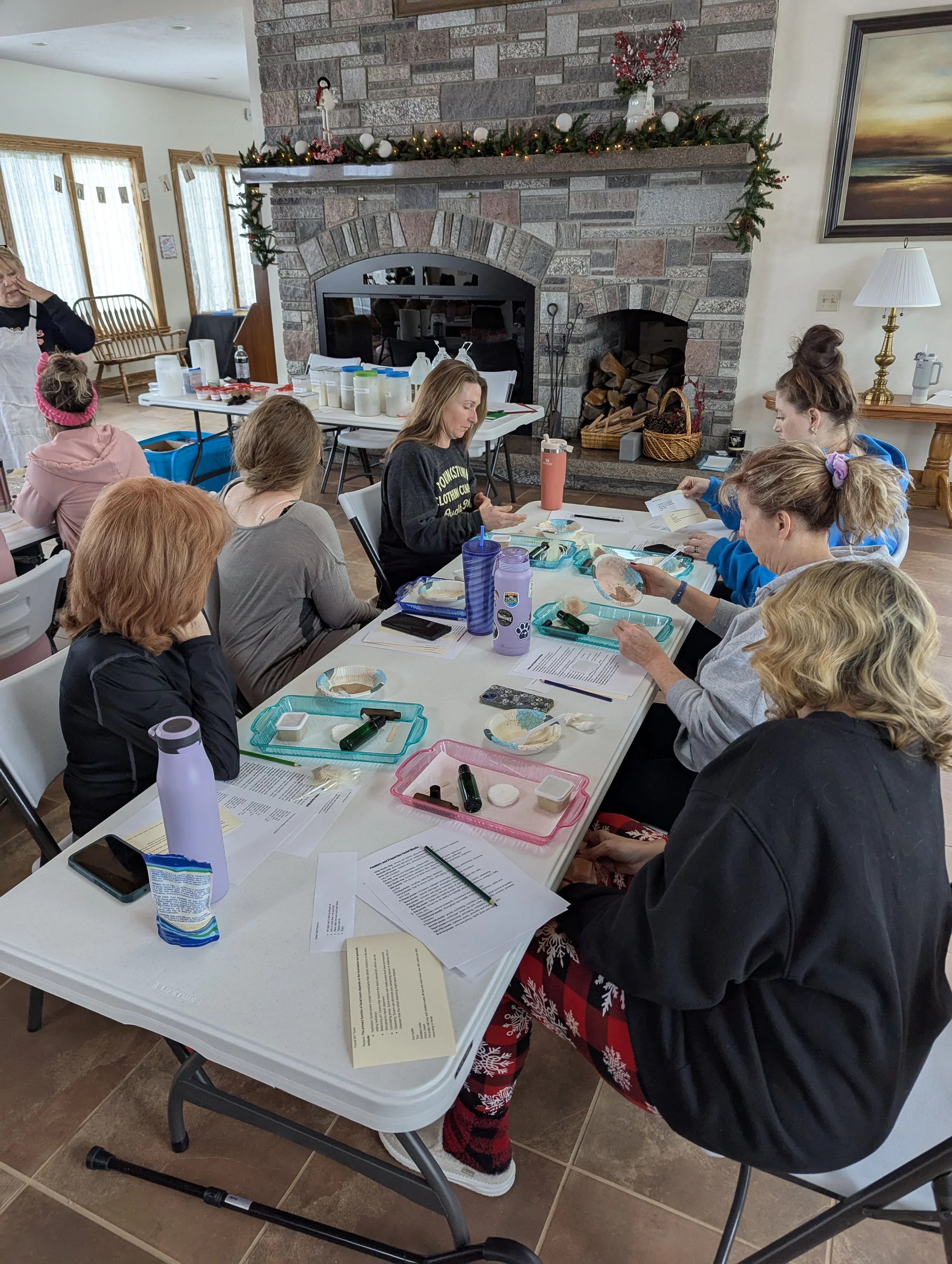 Self taught classes for a group.